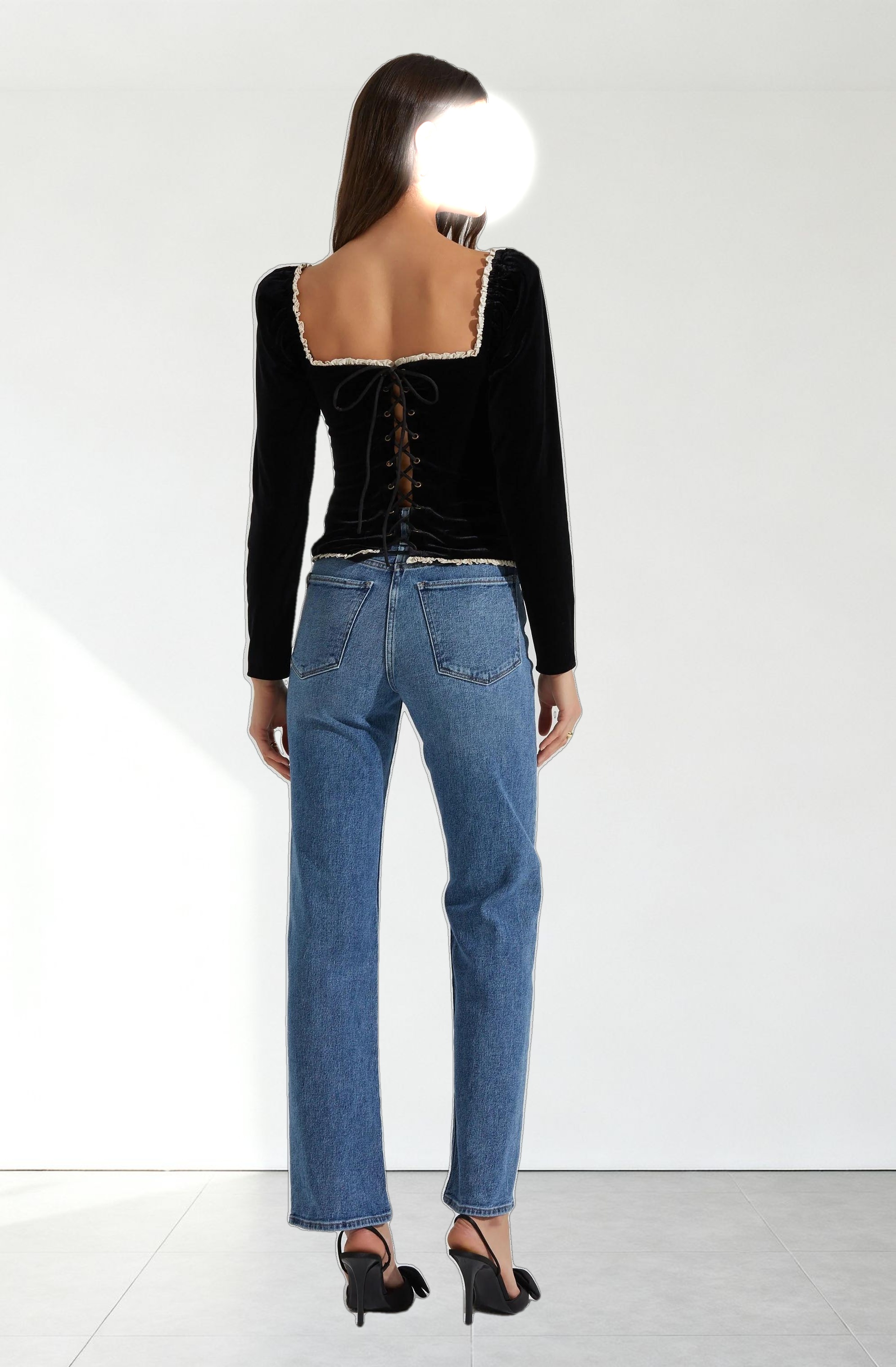 Briella Velvet Corset Top