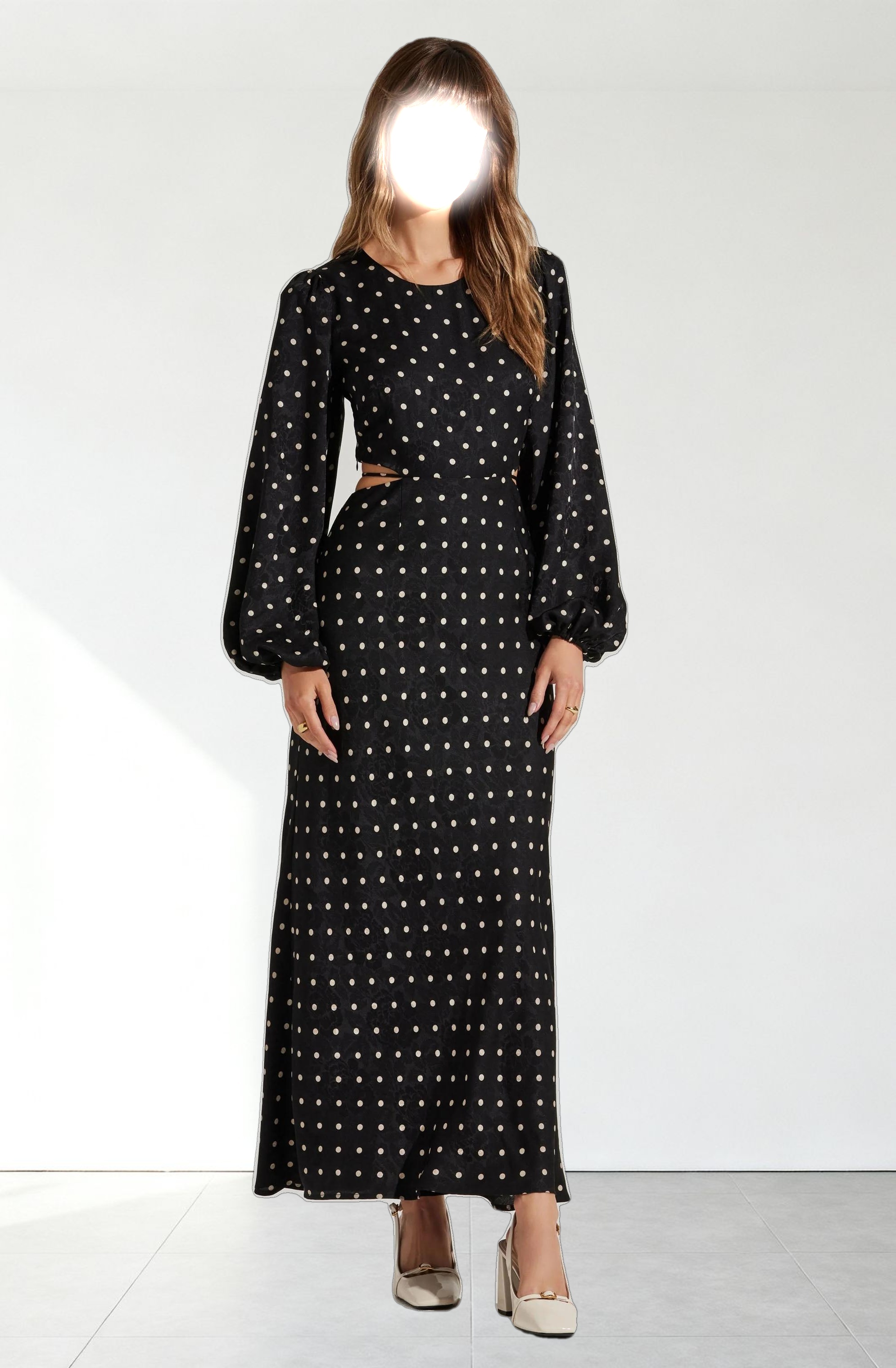 Quinn Floral Cutout Maxi Dress