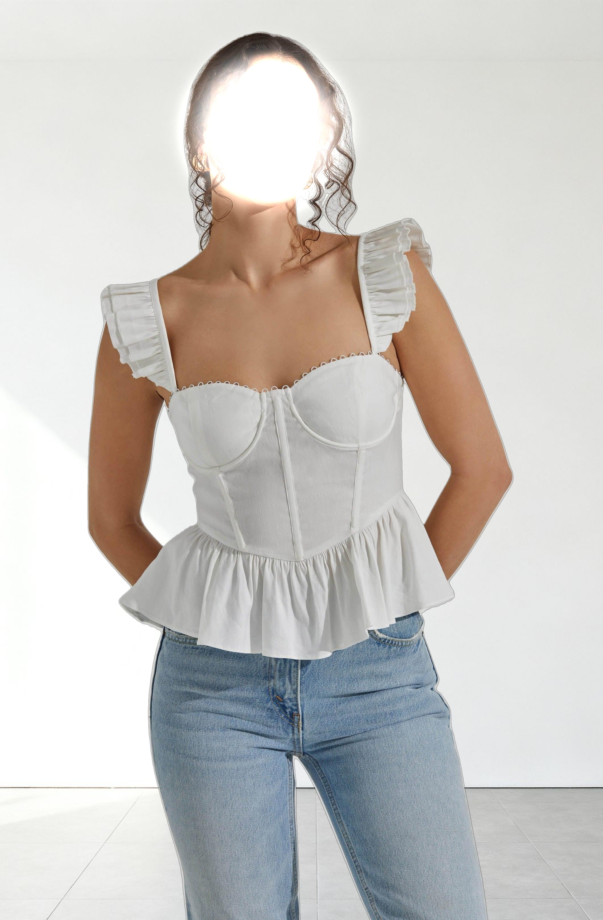 Baylin Peplum Top