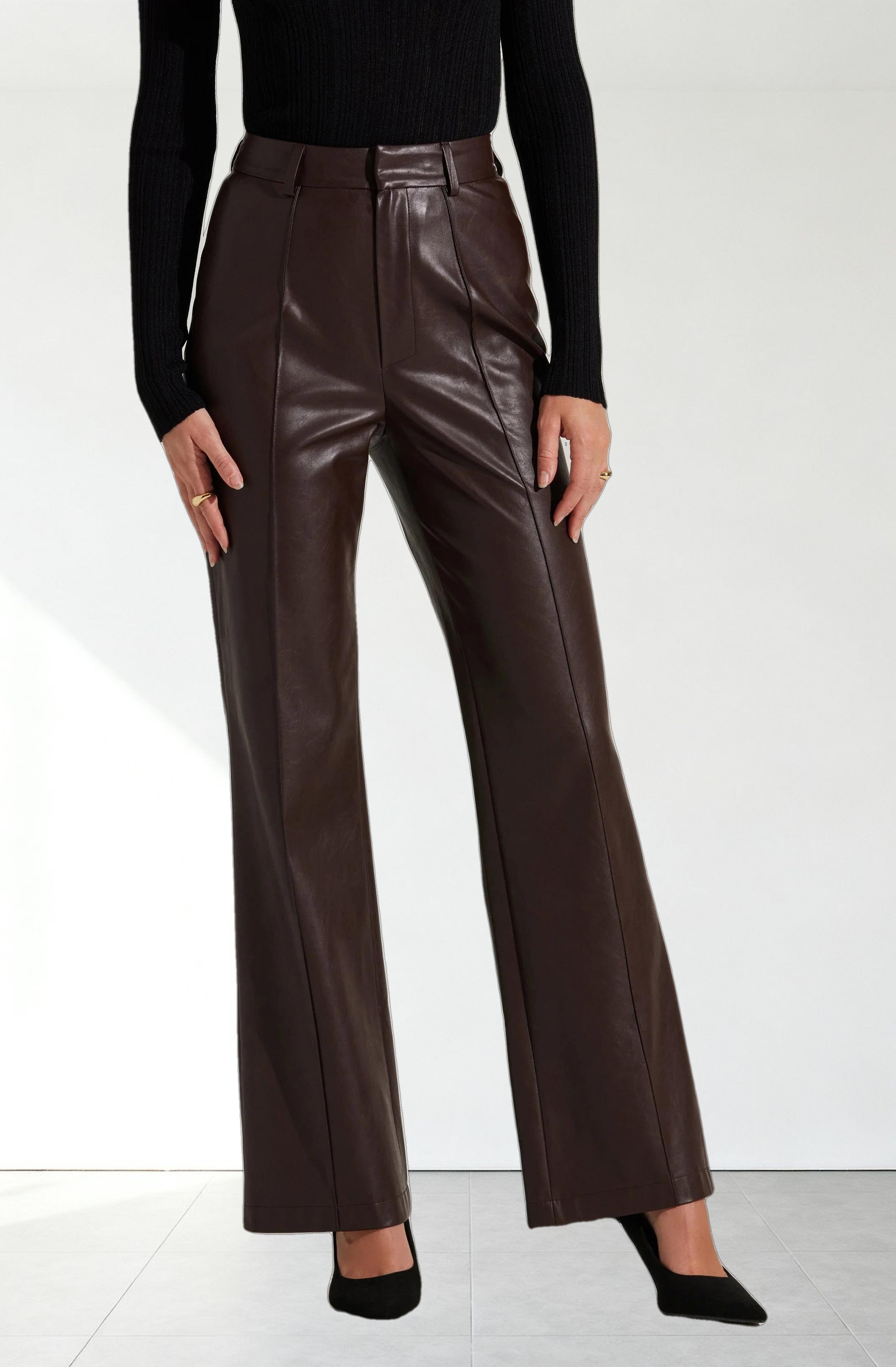 Vance Faux Leather Pants