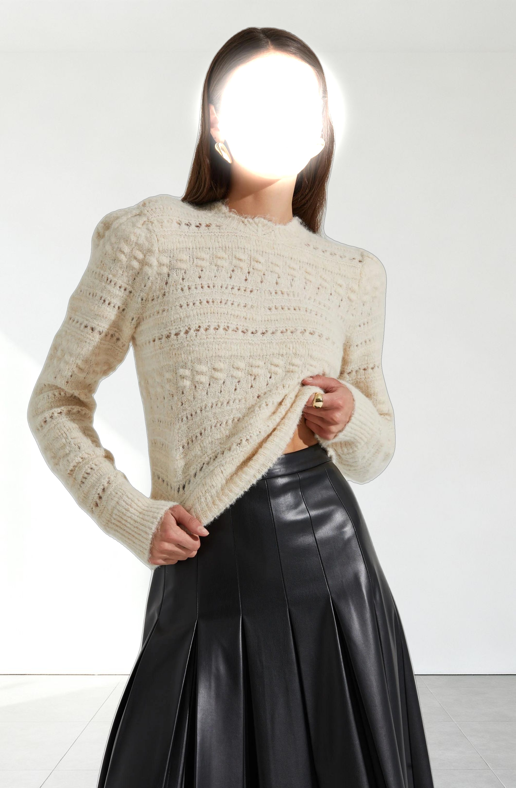 Pelloni Open Stitch Sweater