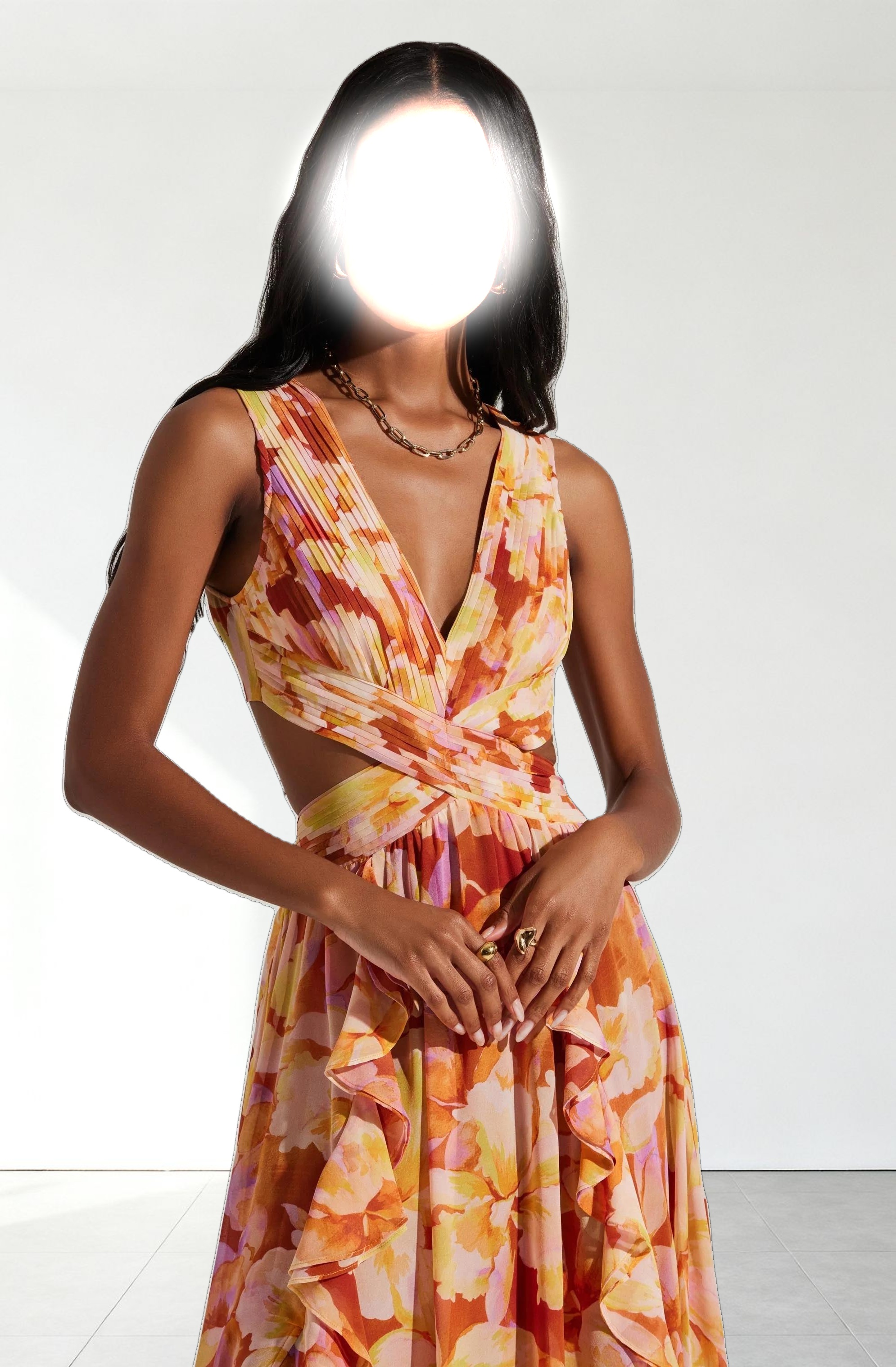 Noya Floral Maxi Dress