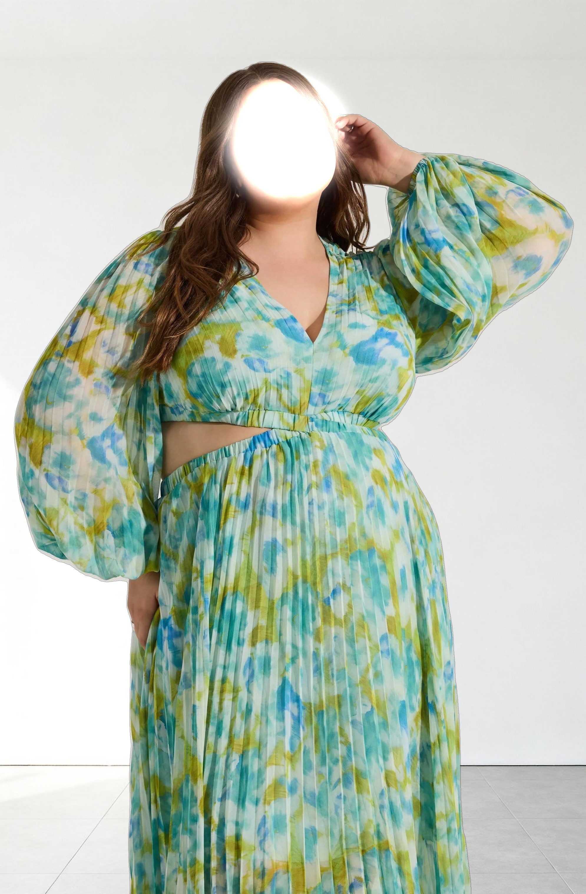 Revery Floral Long Sleeve Maxi Dress