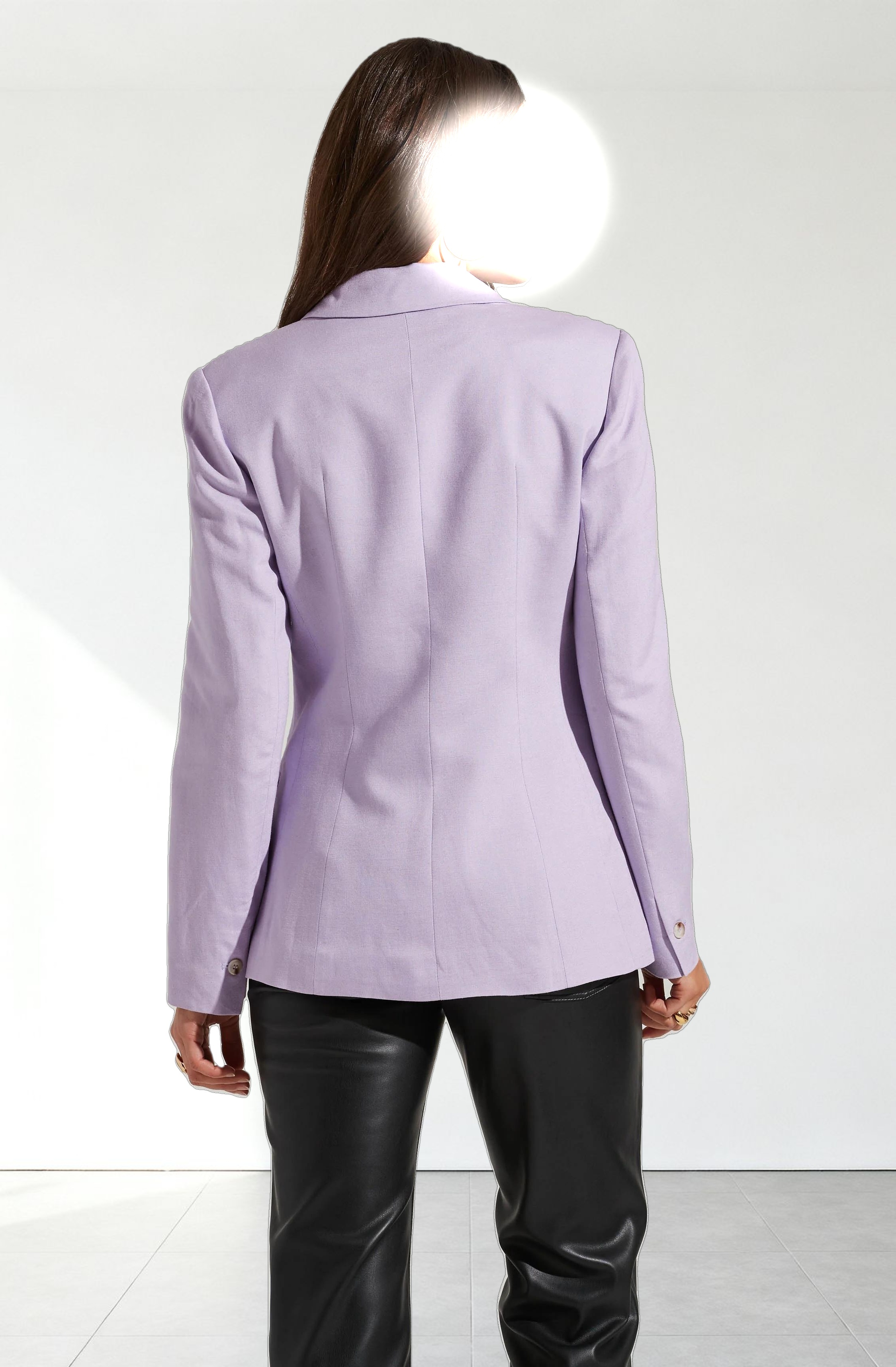 Fitted Buttoned Blazer