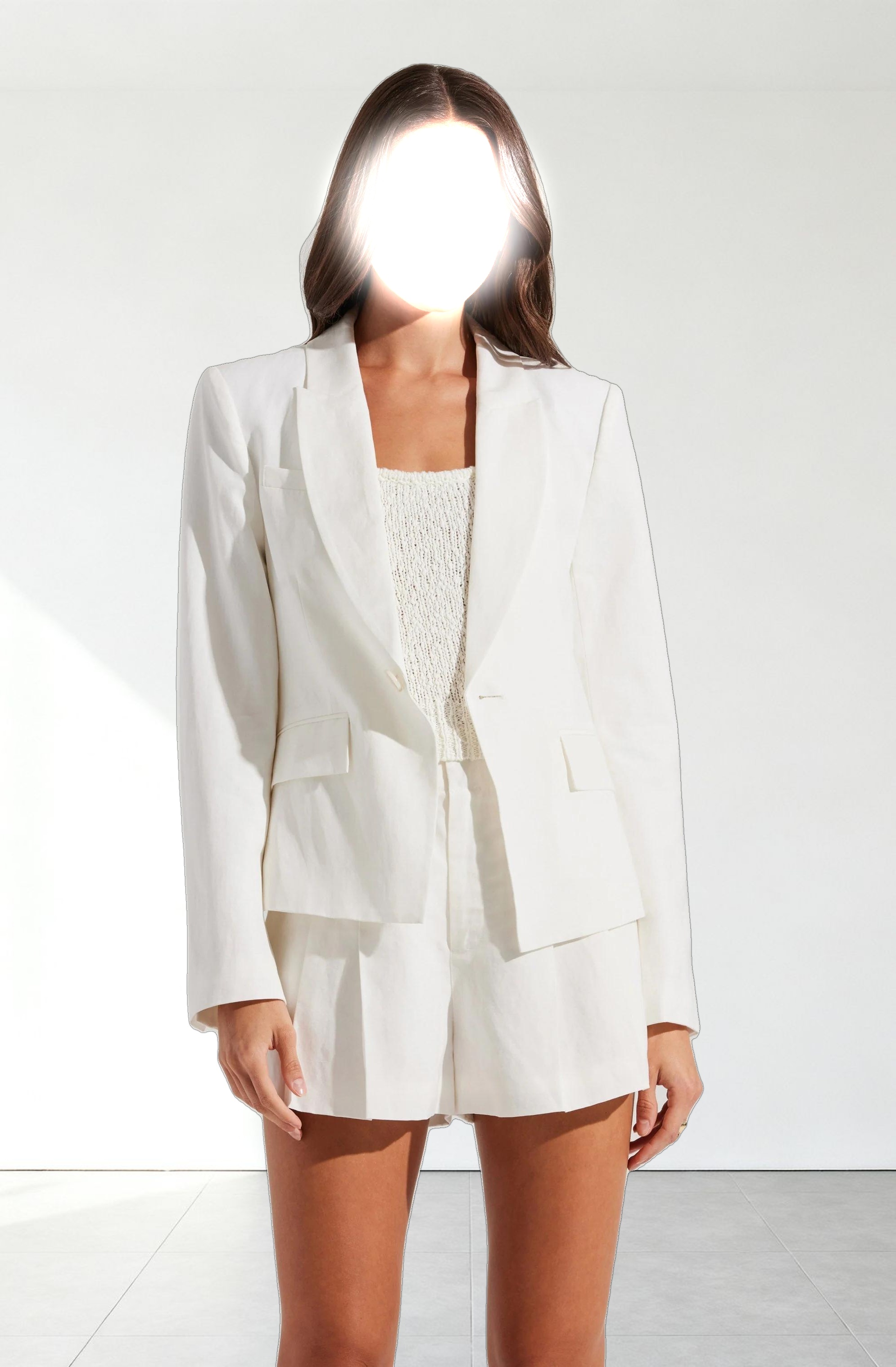 Artice Linen-Blend Blazer