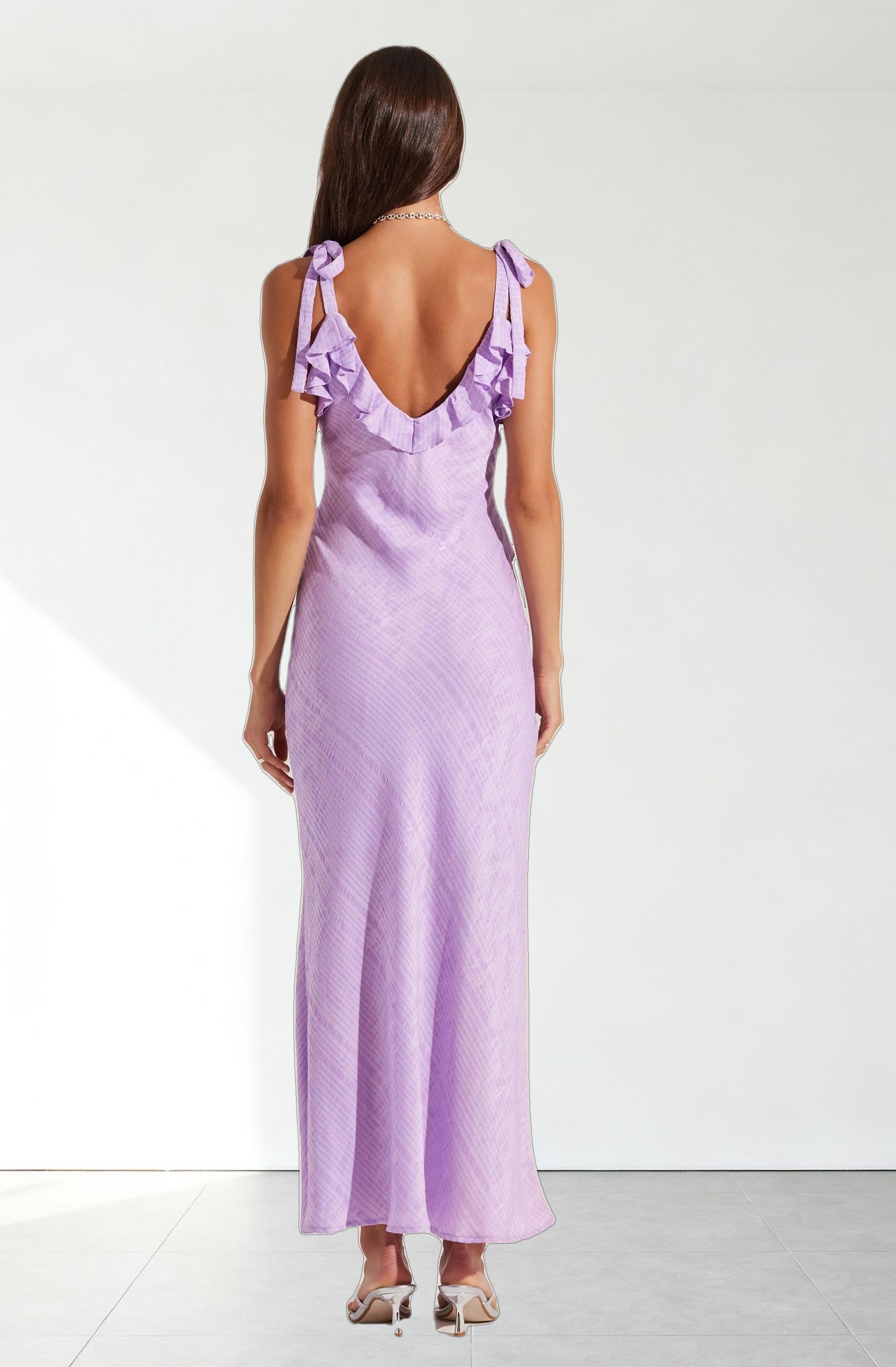 Sorbae Ruffle Maxi Dress