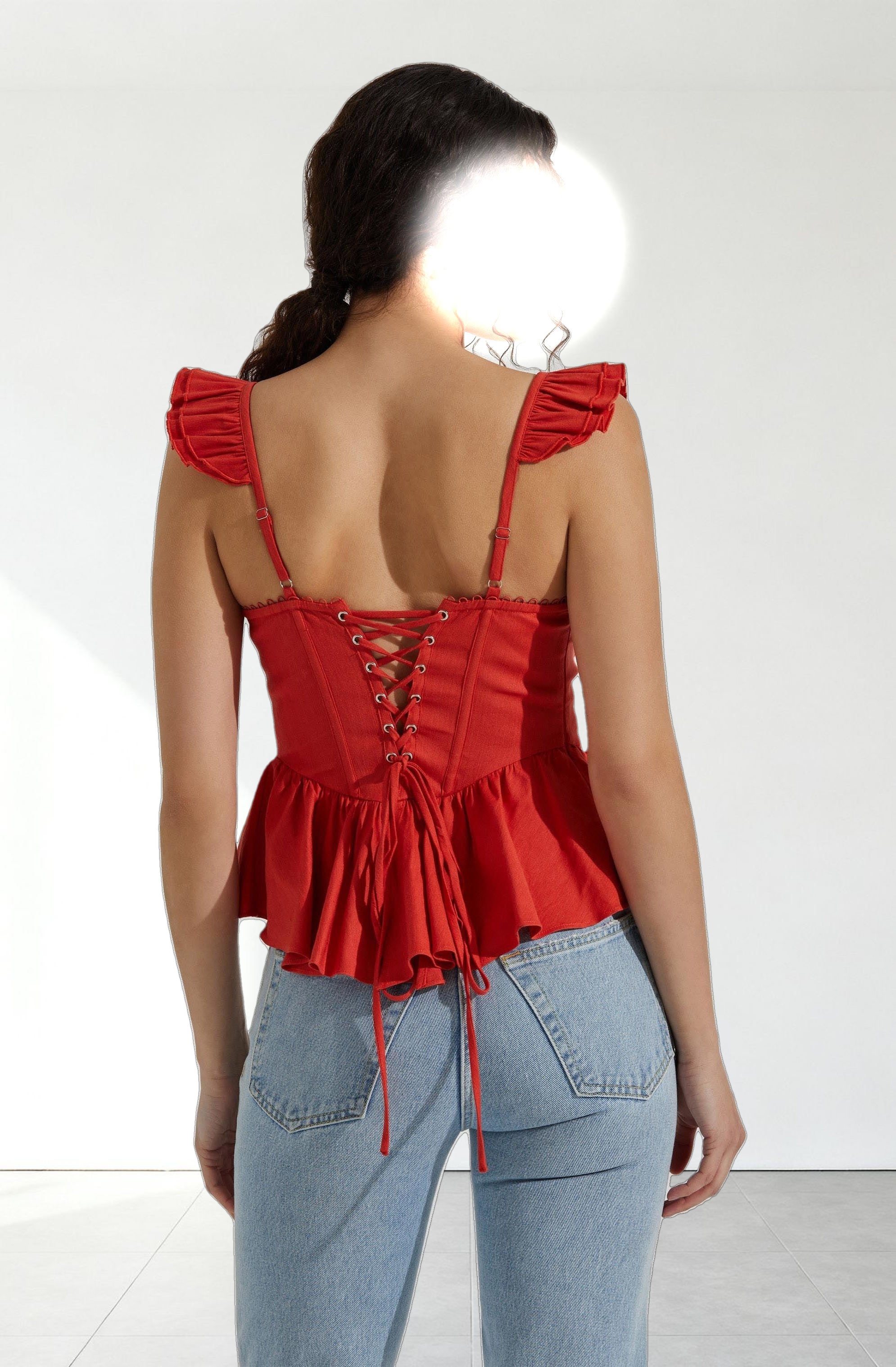 Baylin Peplum Top