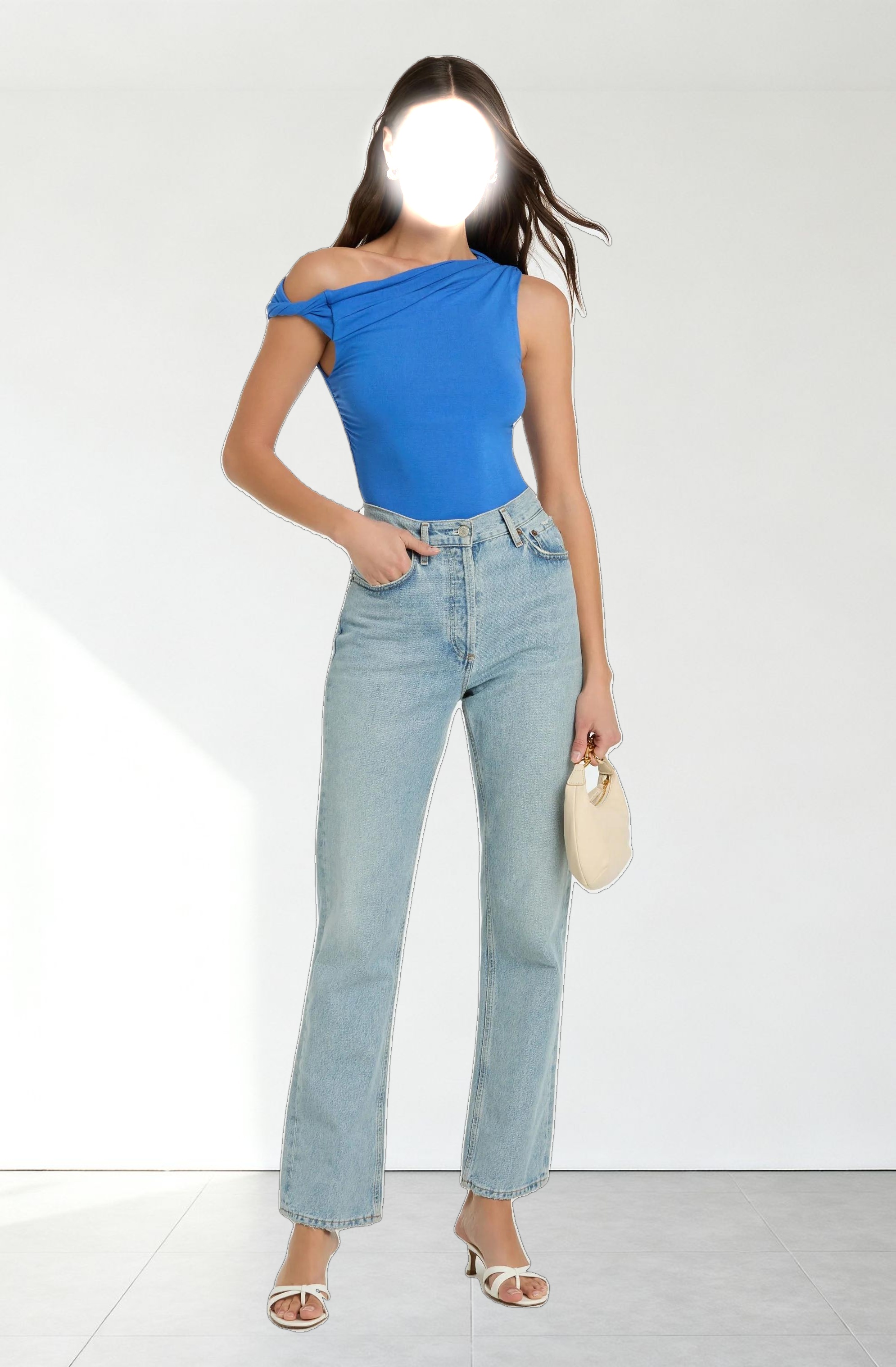 Fiora Asymmetrical Bodysuit