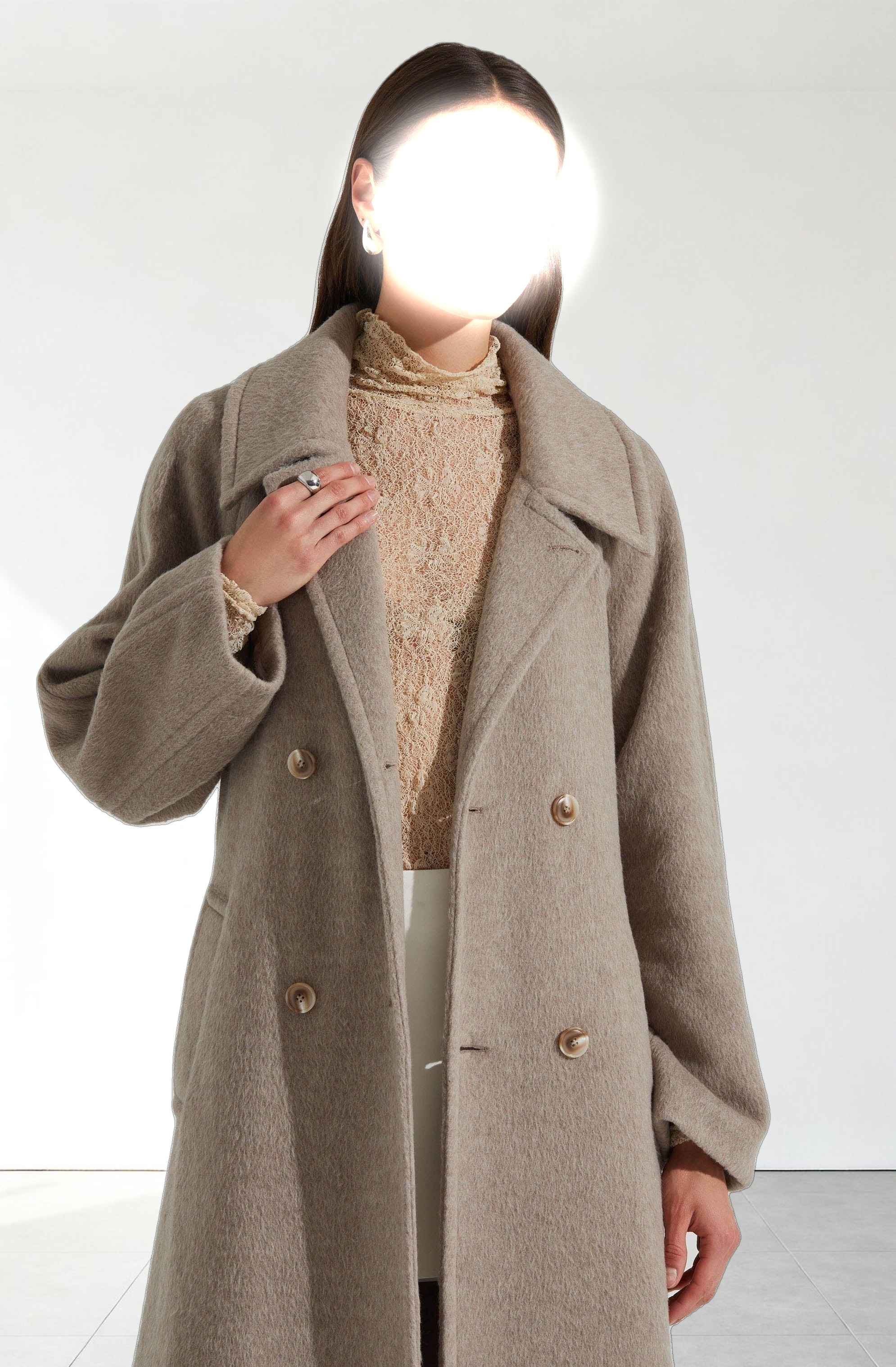 Seeley Double Breasted Longline Coat