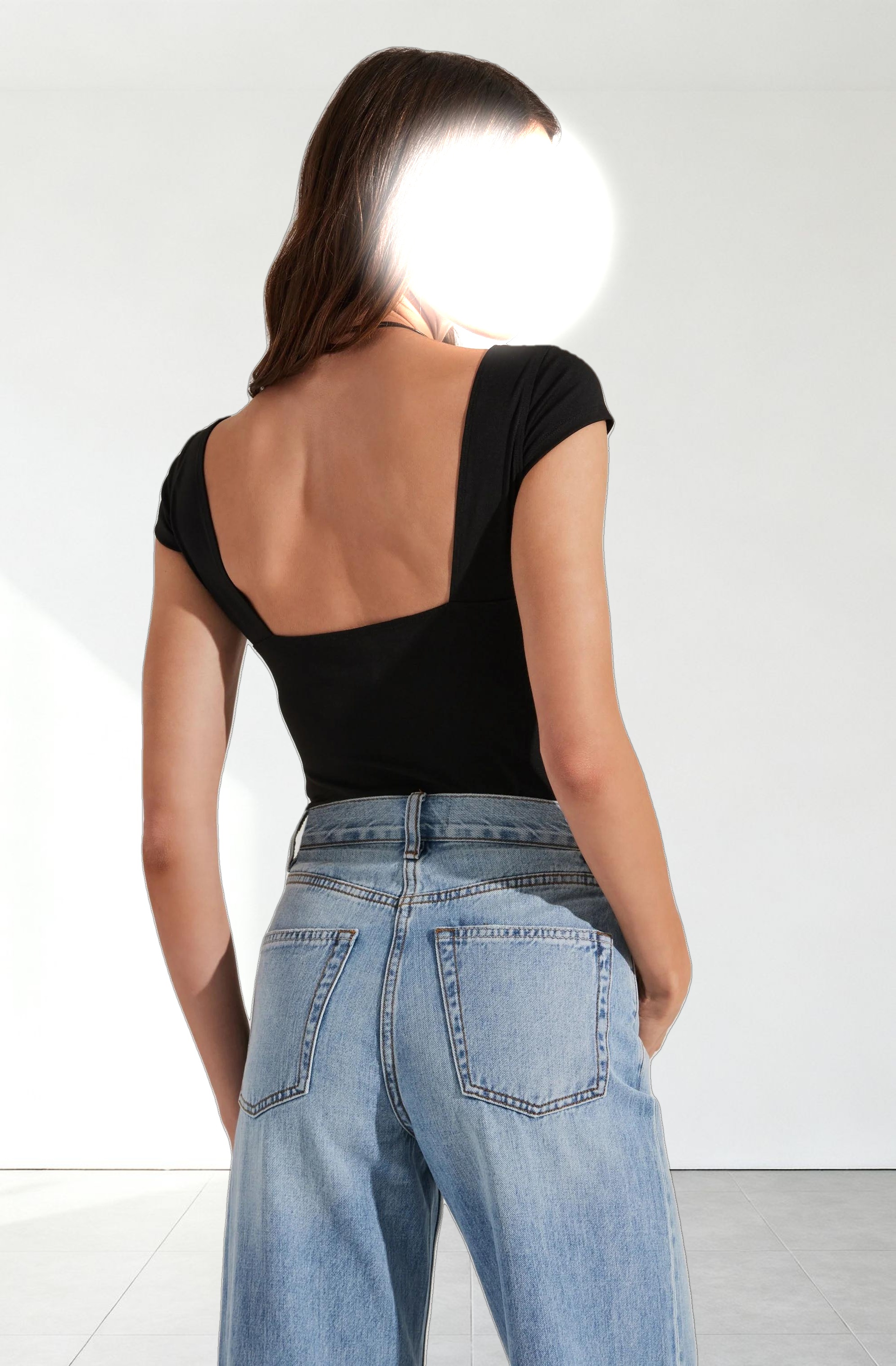 Keela Cap Sleeve Bodysuit