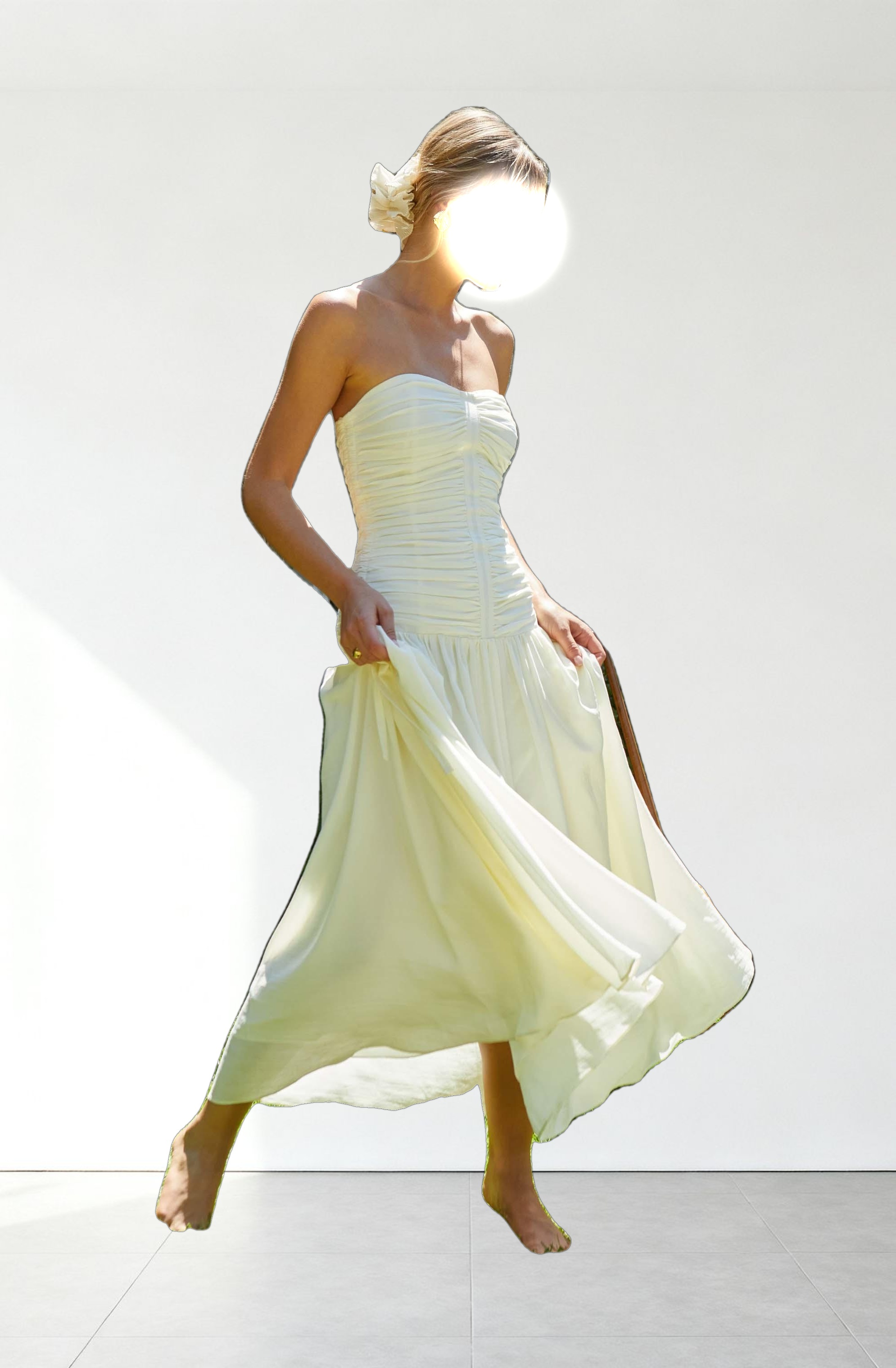 Zori Strapless Maxi Dress