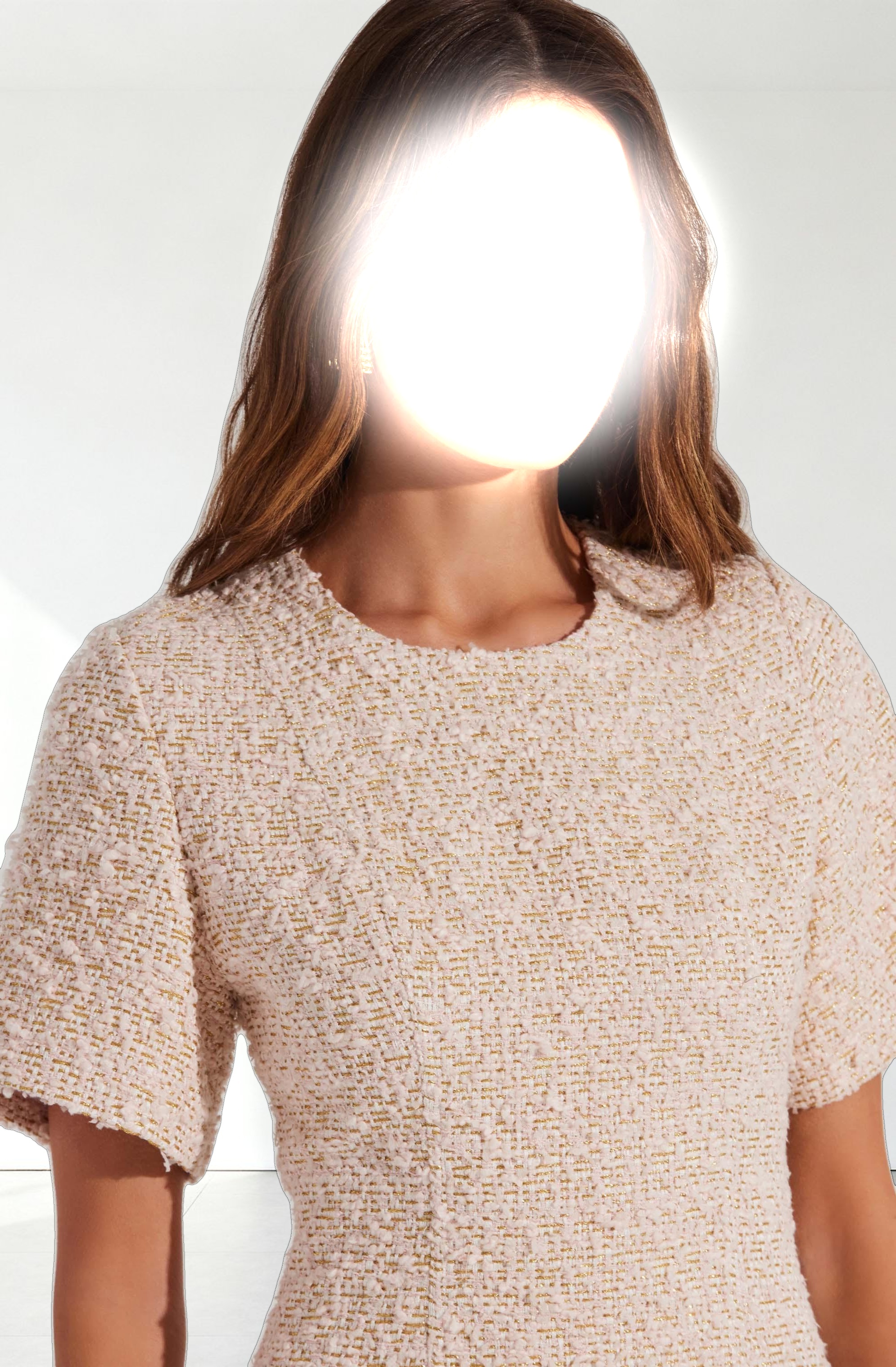 Portilla Tweed Mini Dress