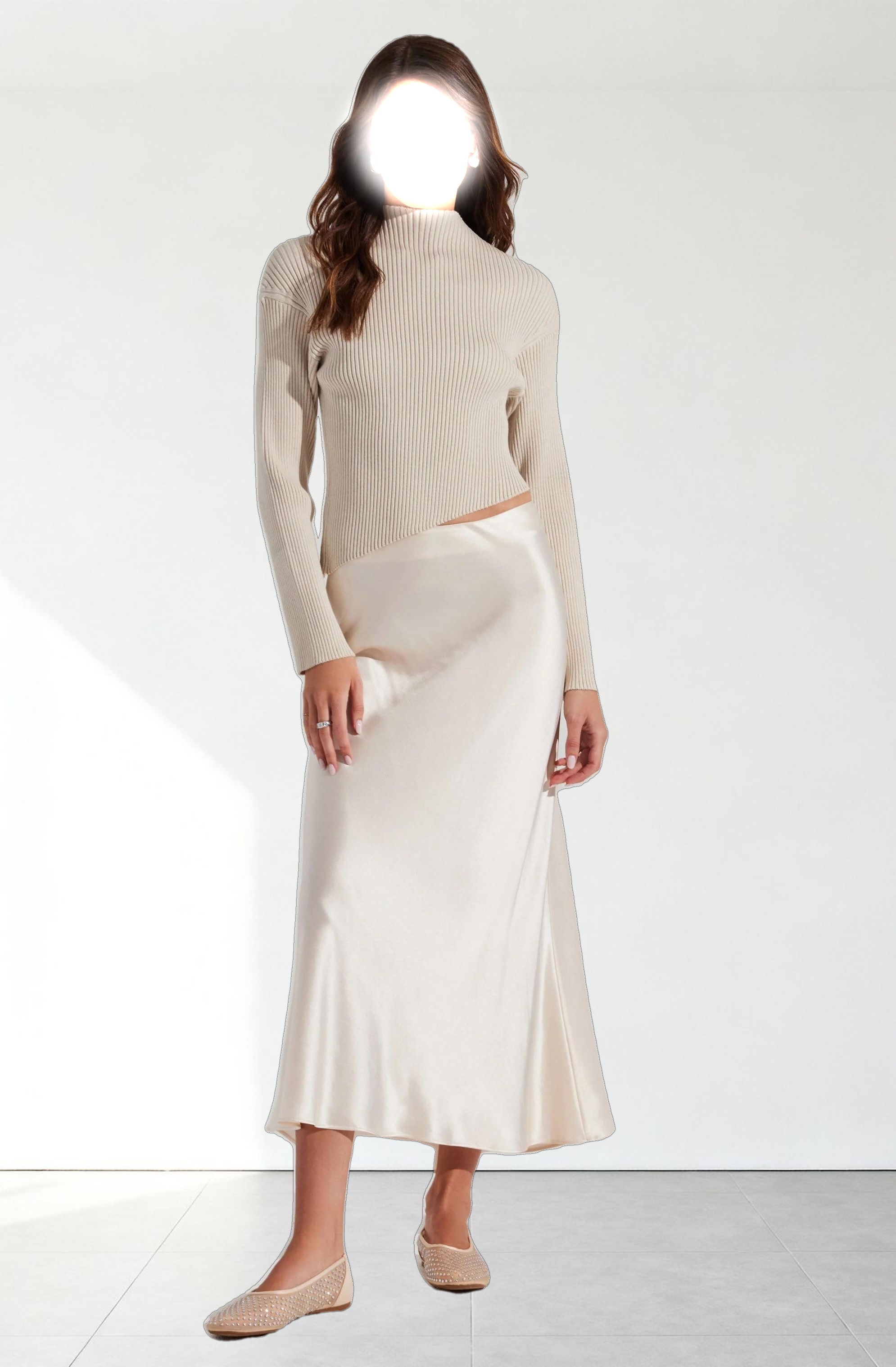 Essary Ribbed Knit Sweater