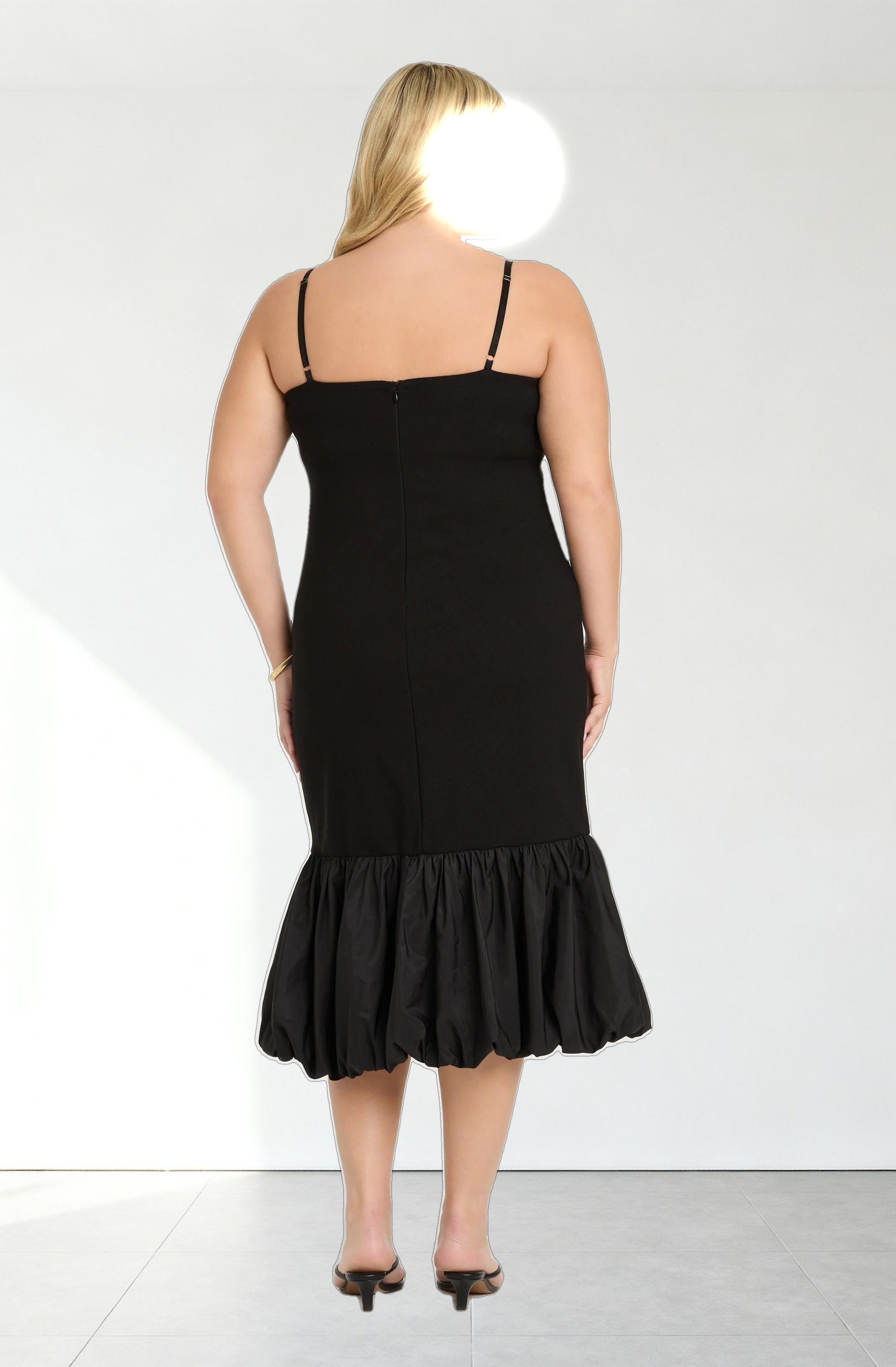 Brittnea Bodycon Bubble Hem Dress