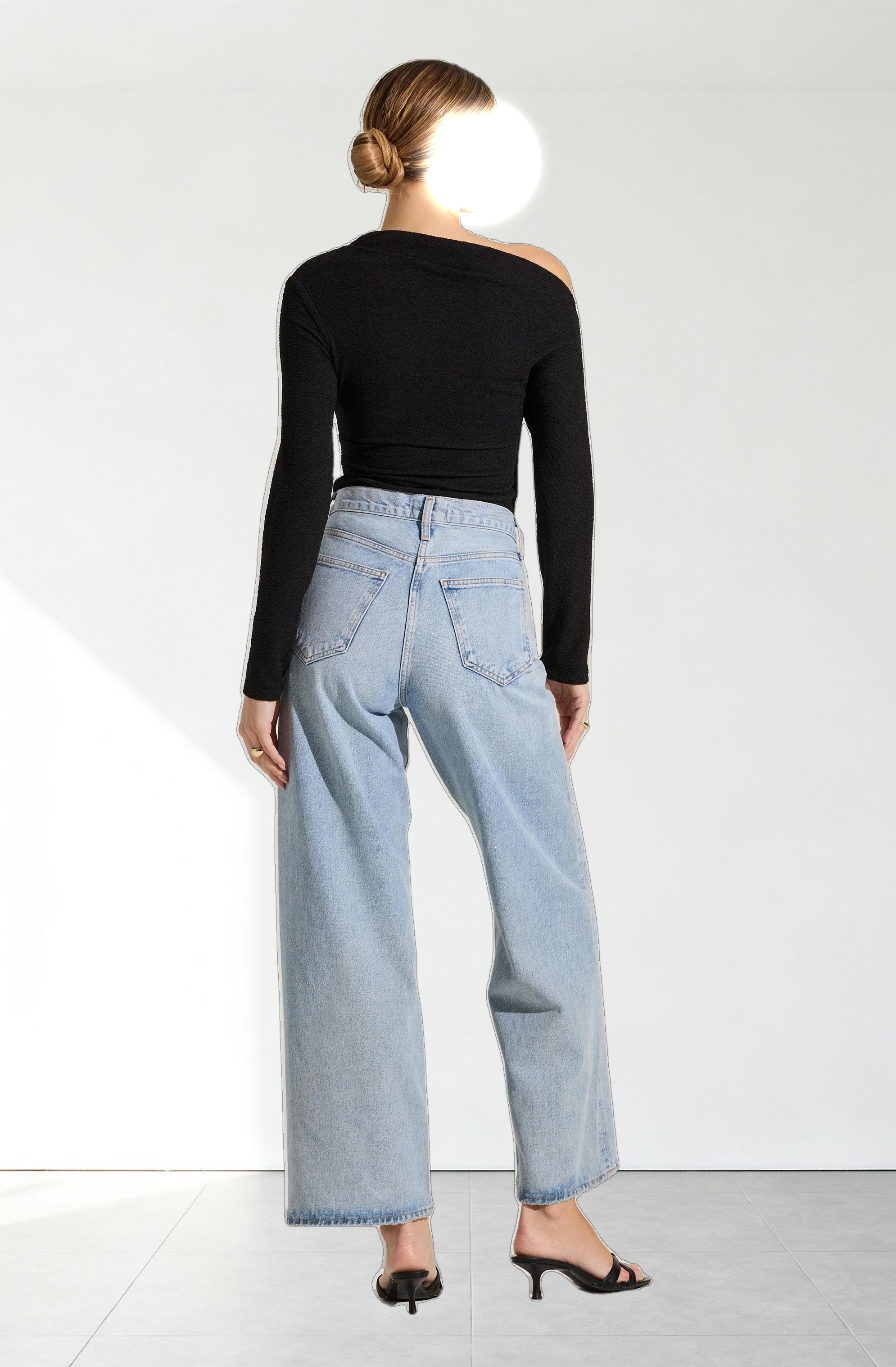 Textured Off Shoulder Top