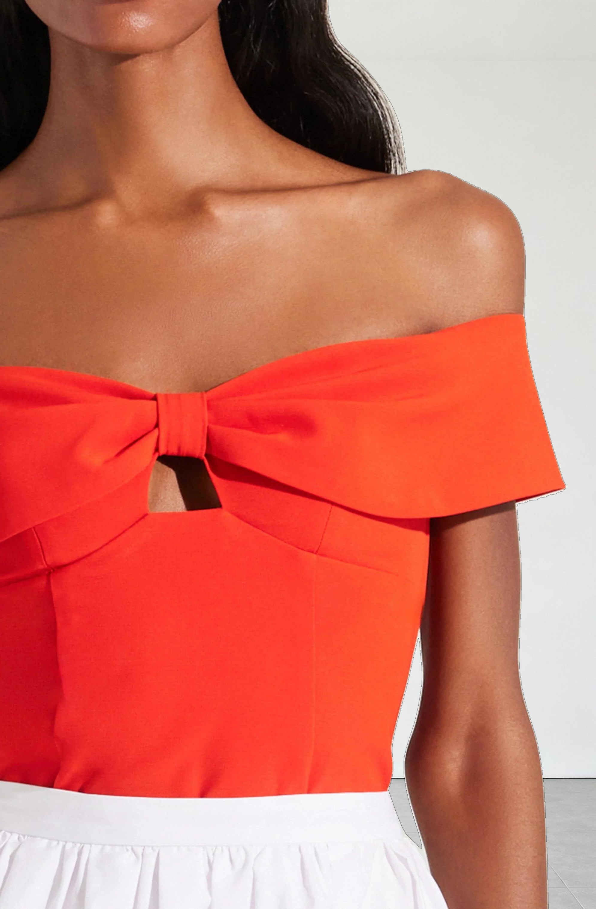 Telayna Off Shoulder Bow Top