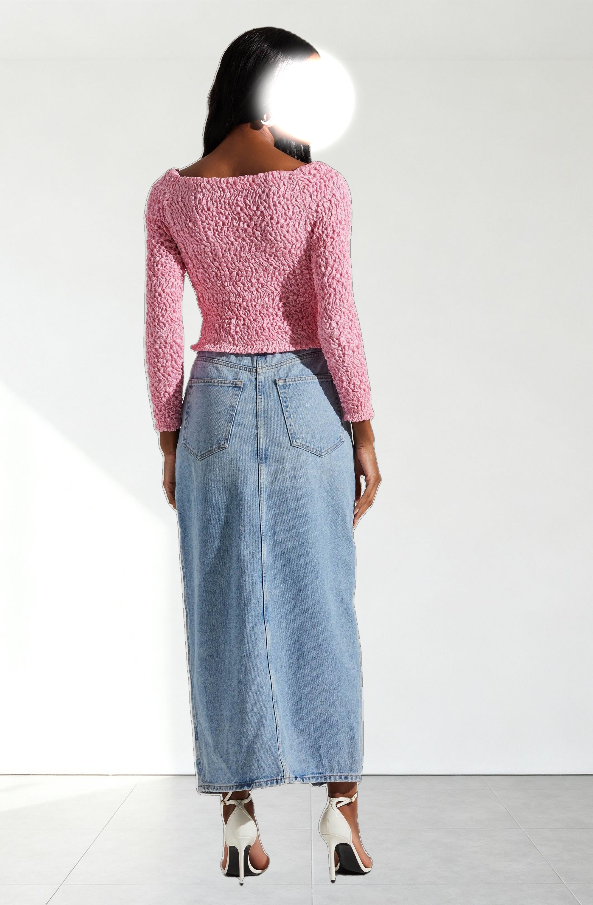 Sorrel Cropped Long Sleeve Top