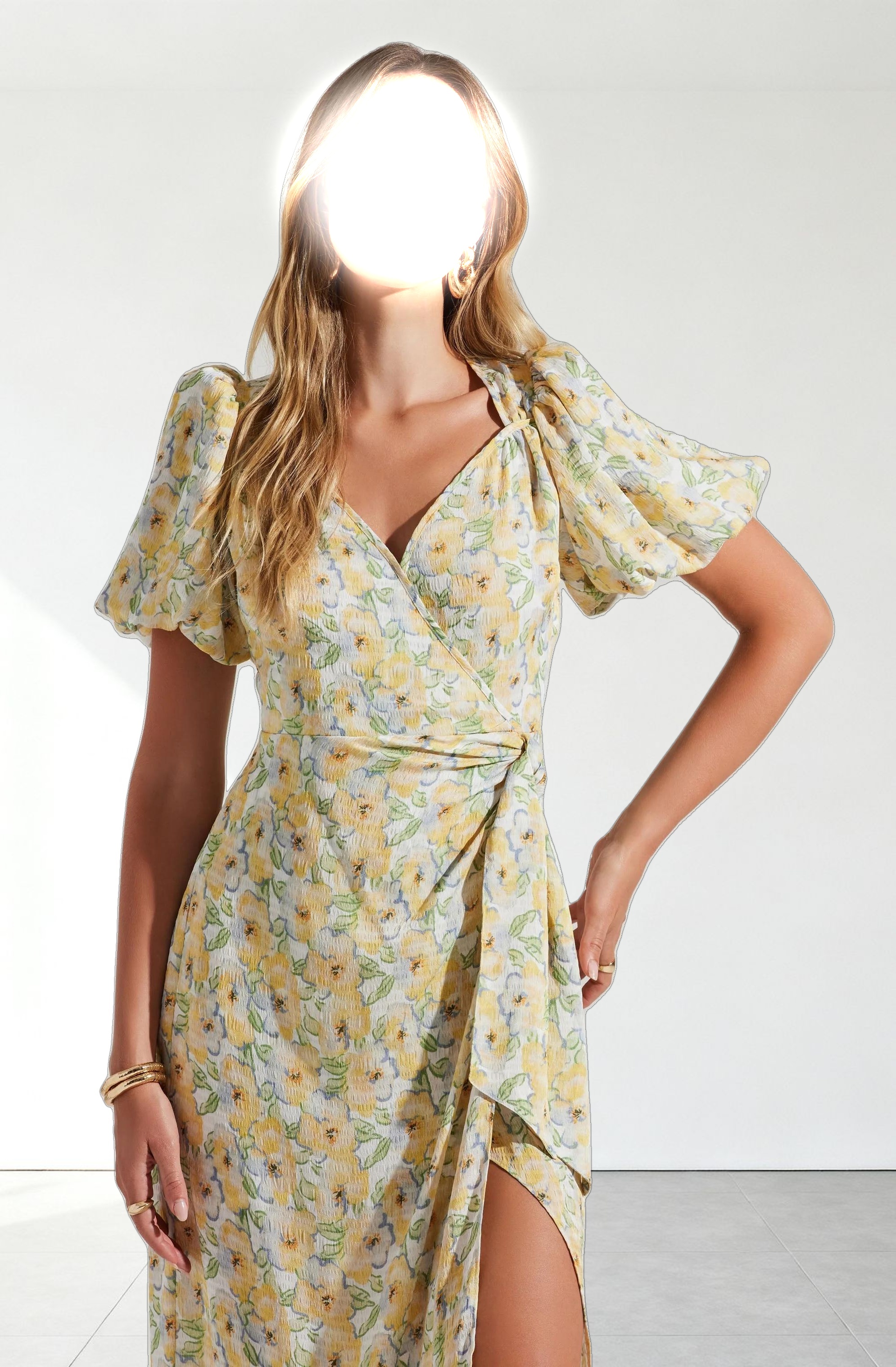 Modena Floral Midi Dress