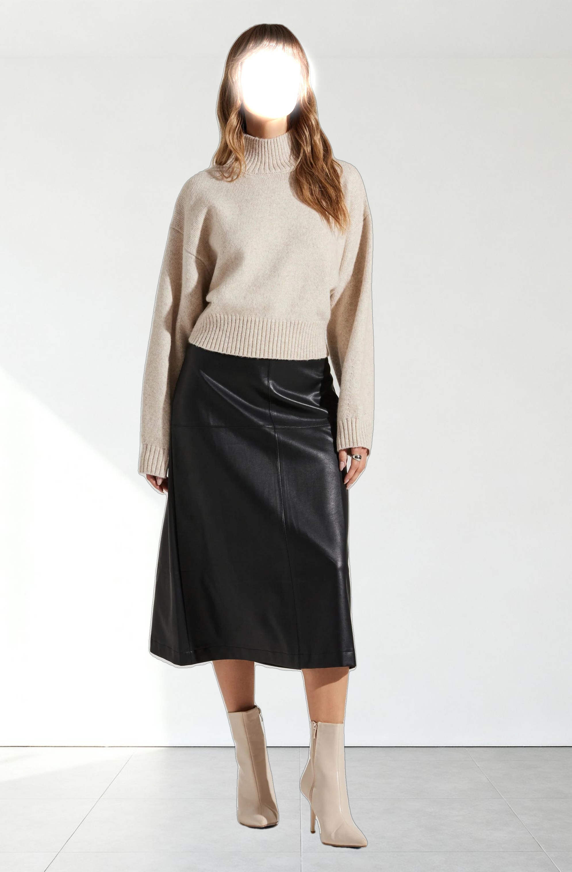 Fiala Mock Neck Sweater