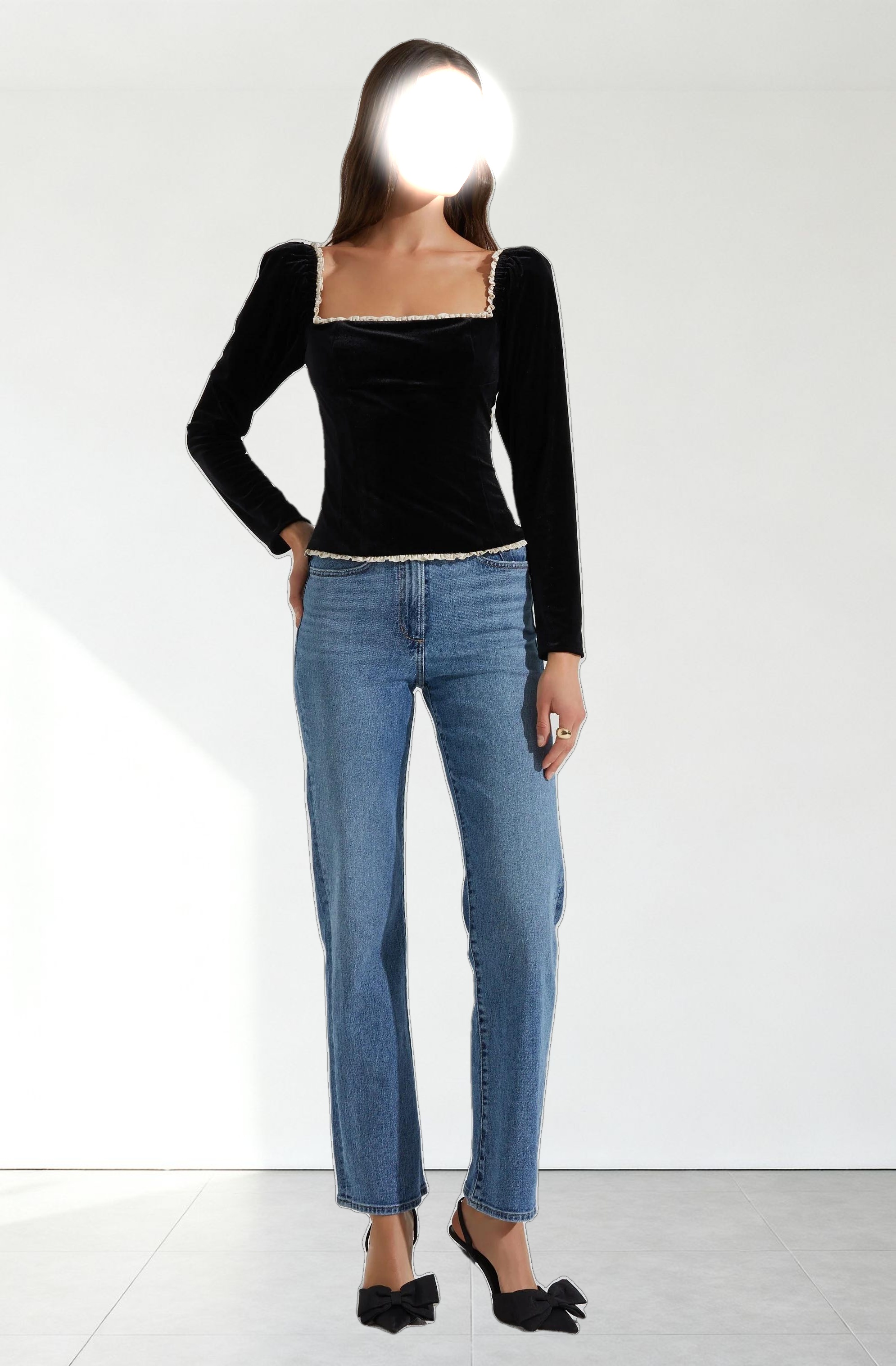 Briella Velvet Corset Top