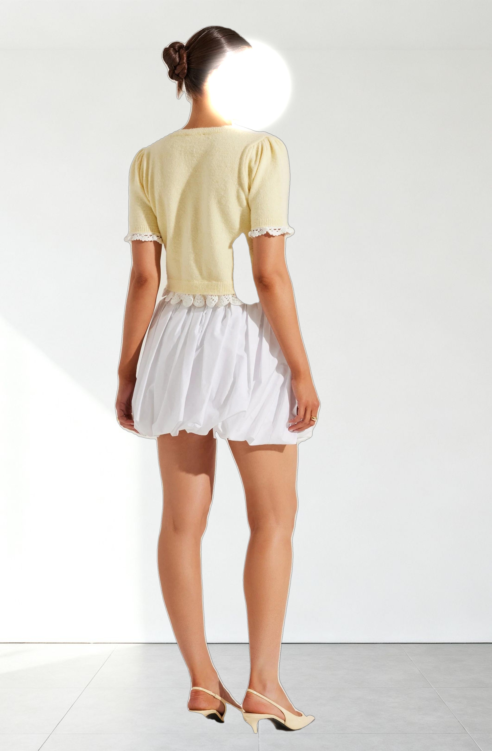 Libi Bubble Mini Skirt