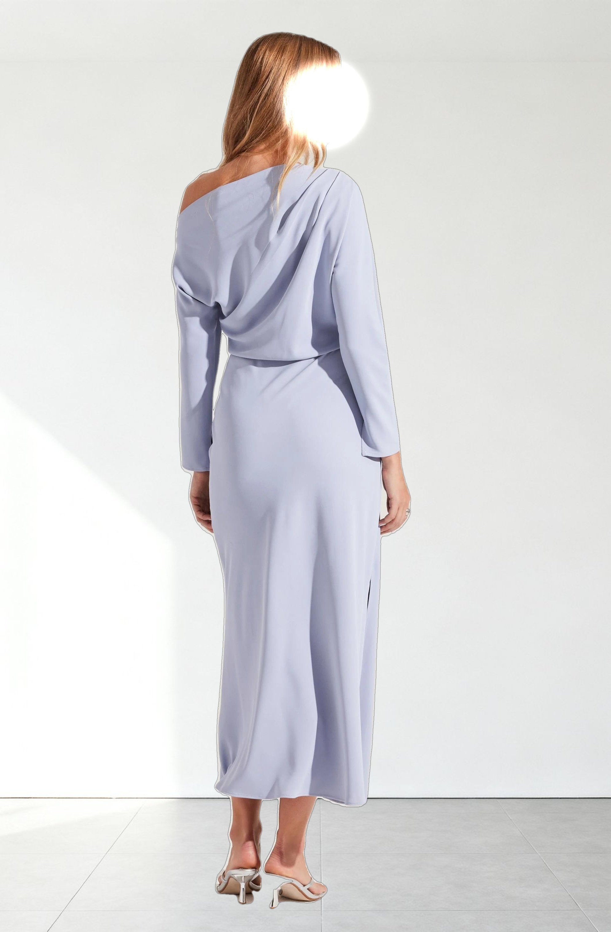 Naida Off Shoulder Midi Dress