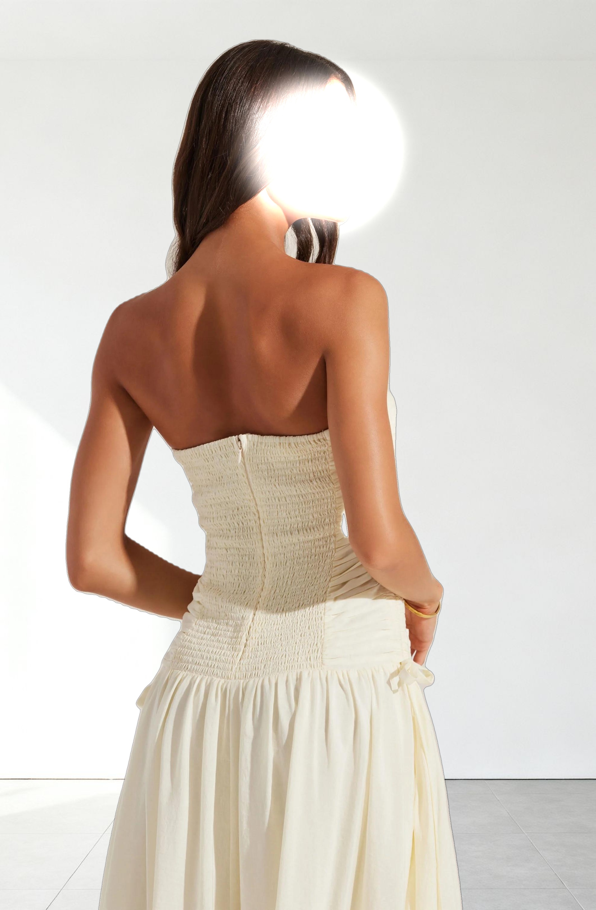 Zori Strapless Maxi Dress