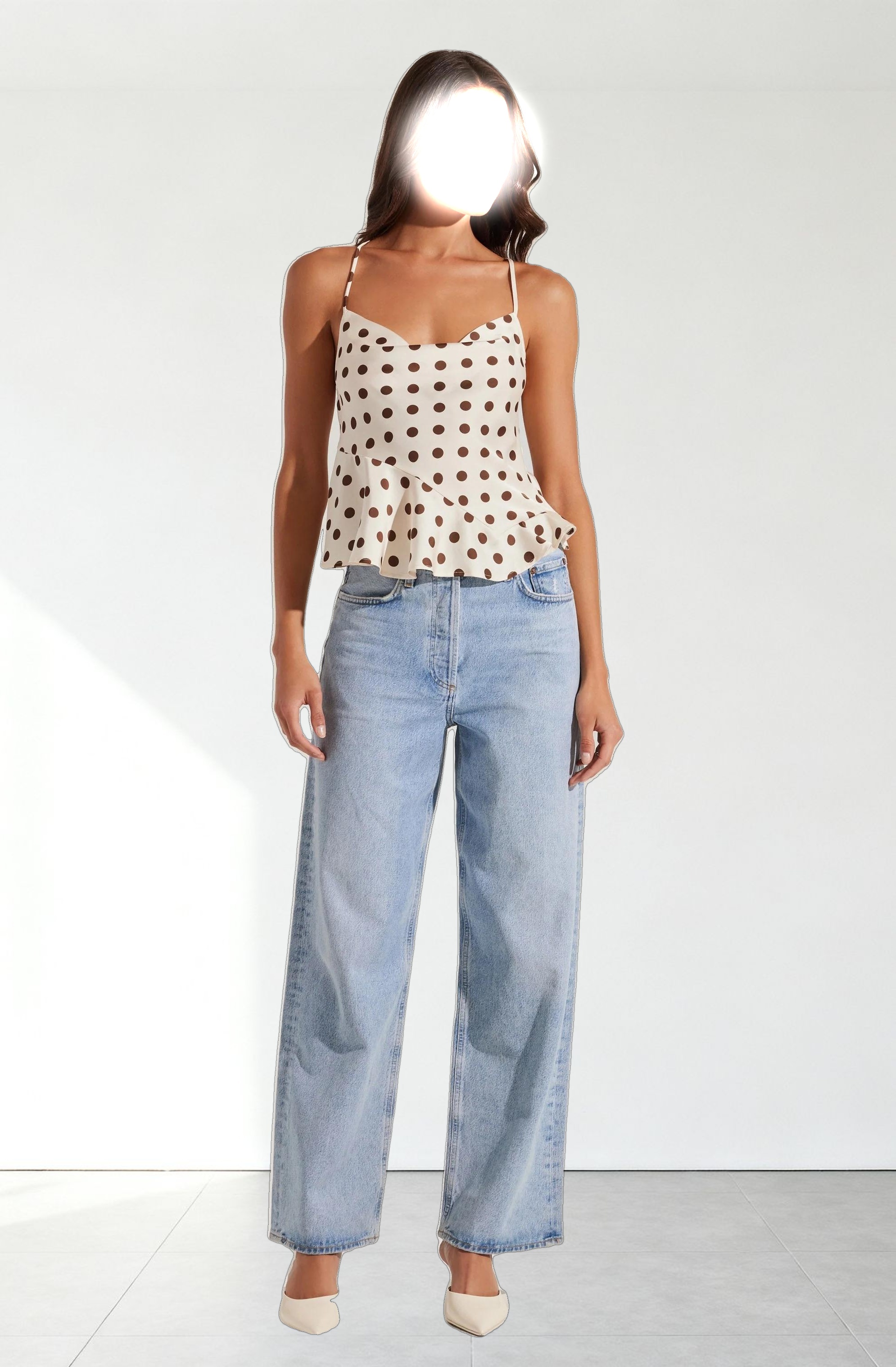Everli Polka Dot Top