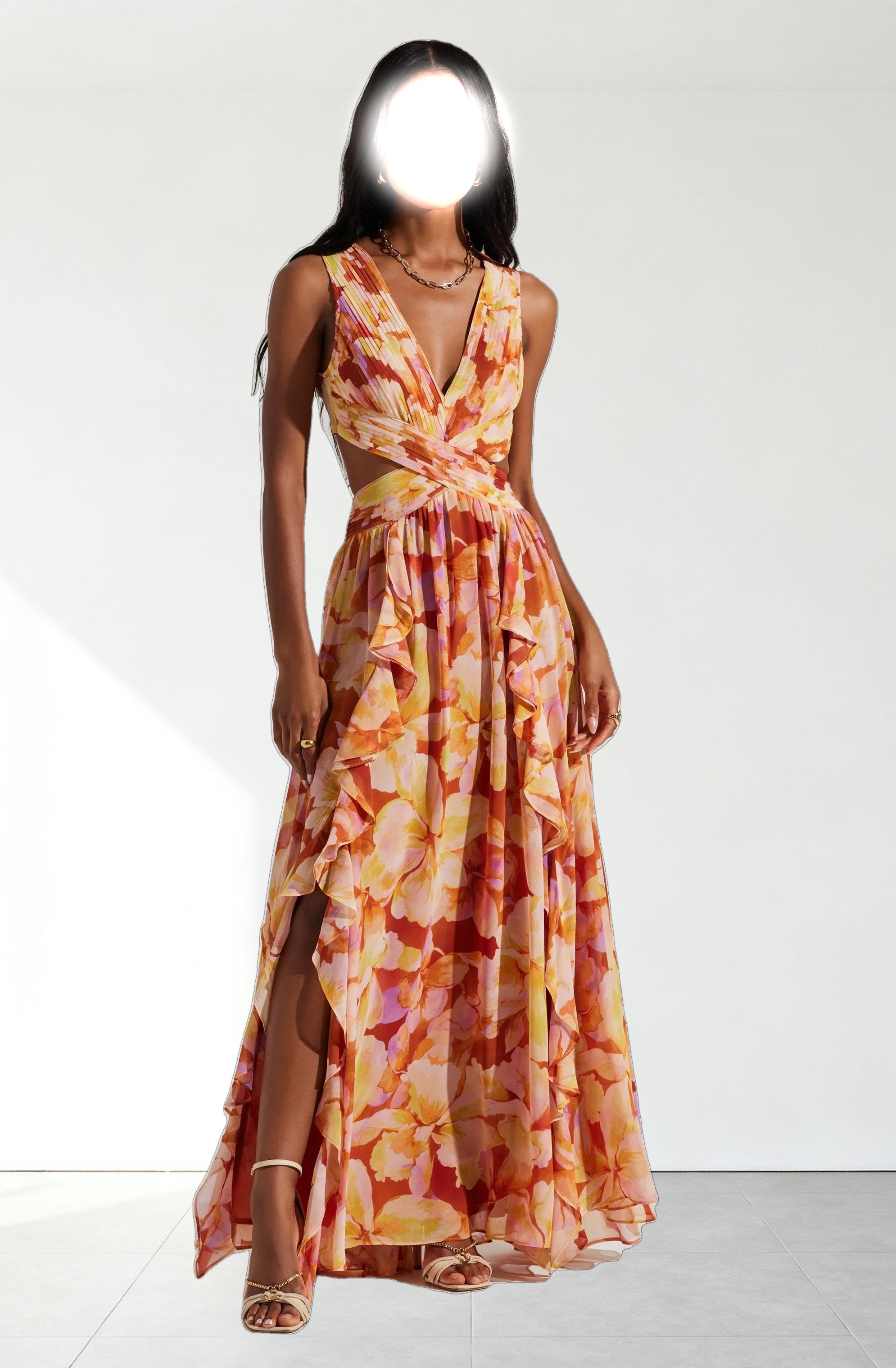 Noya Floral Maxi Dress