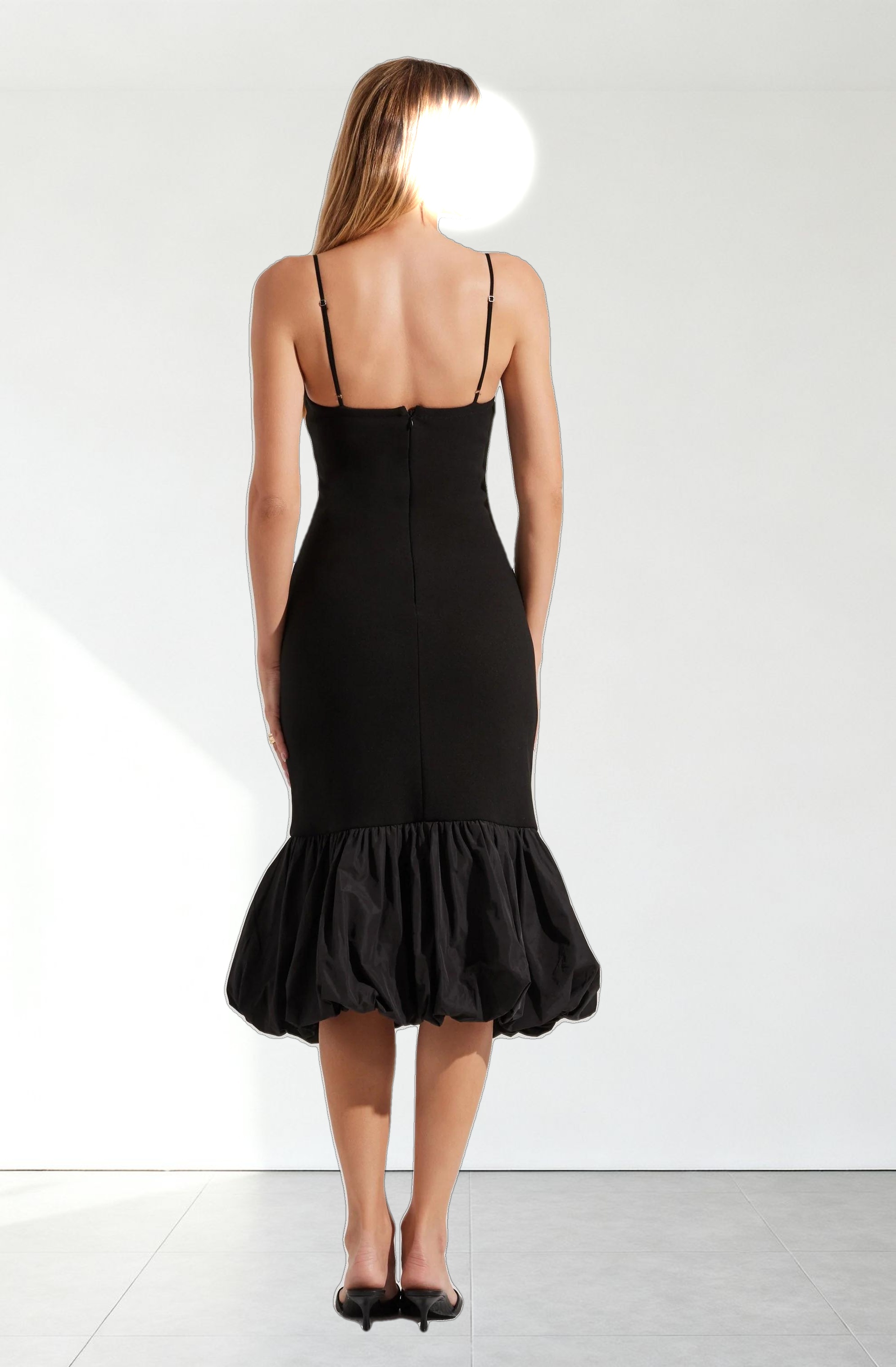 Brittnea Bodycon Bubble Hem Dress