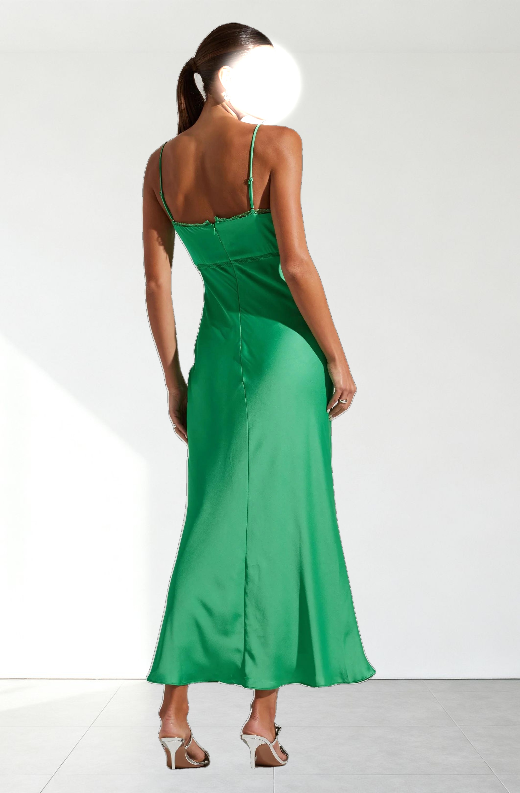 Florianne Satin Maxi Dress