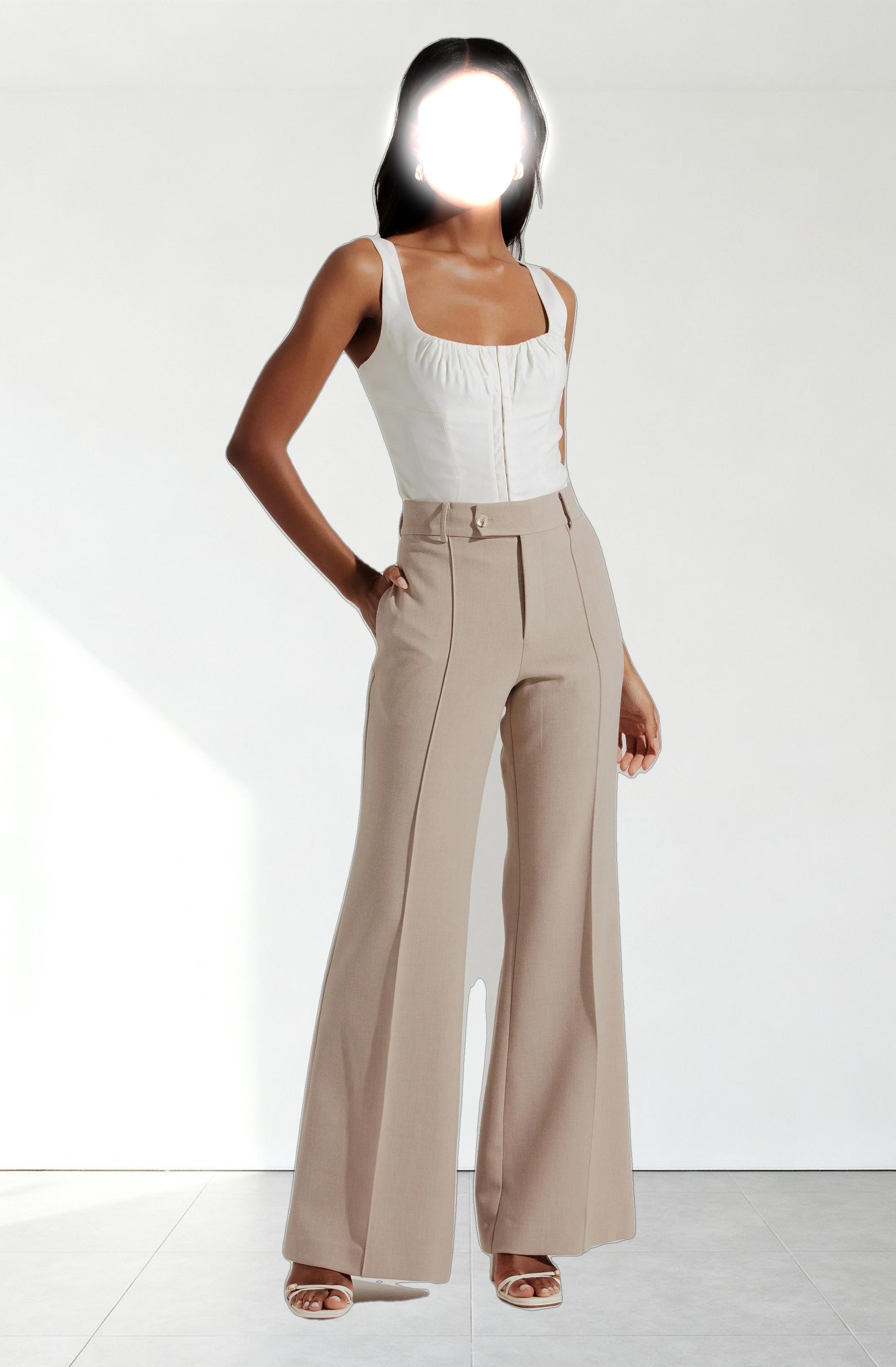 Chaser High Waisted Flare Pants