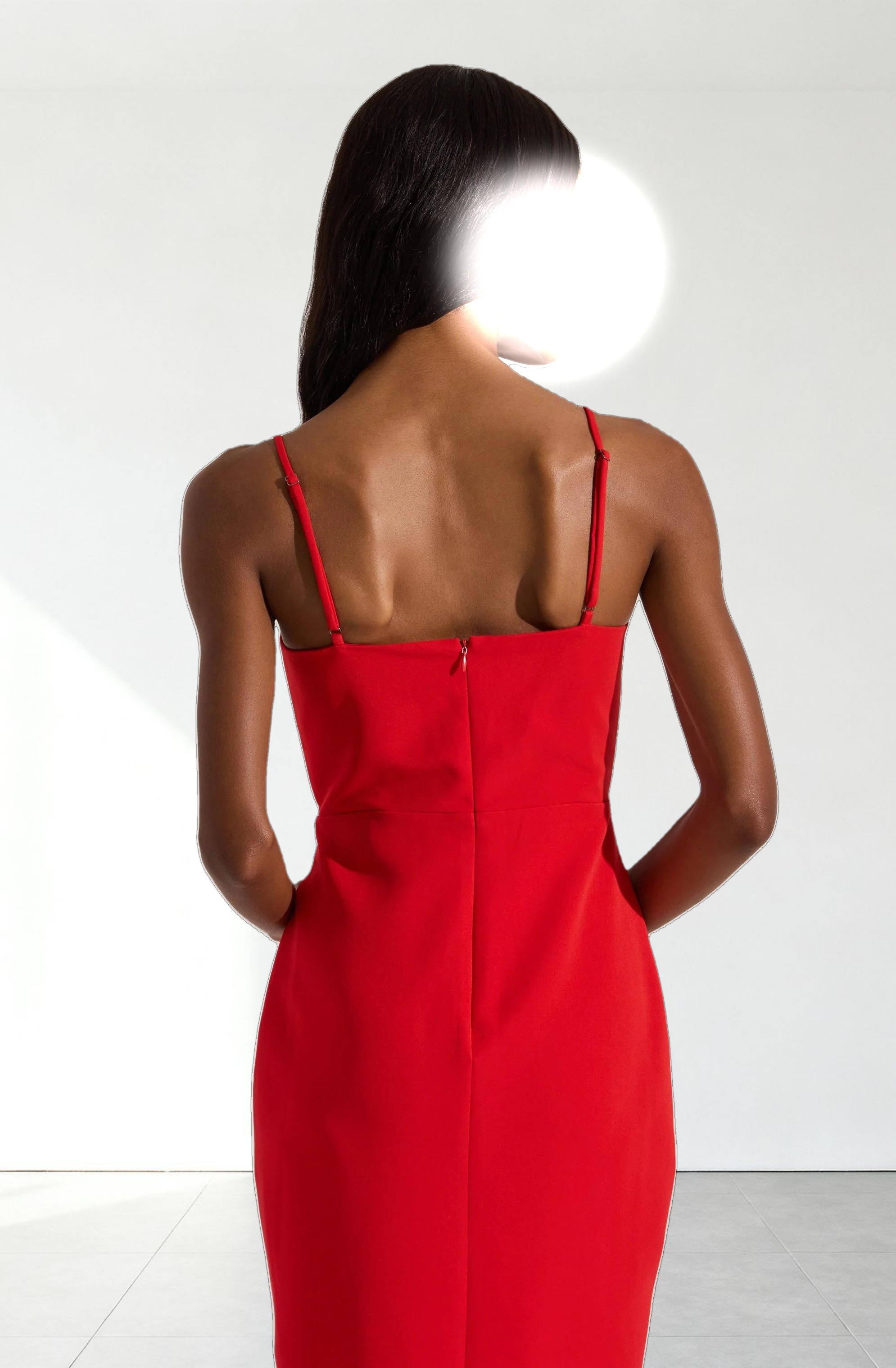 Embellished Bow Detail Midi Dress