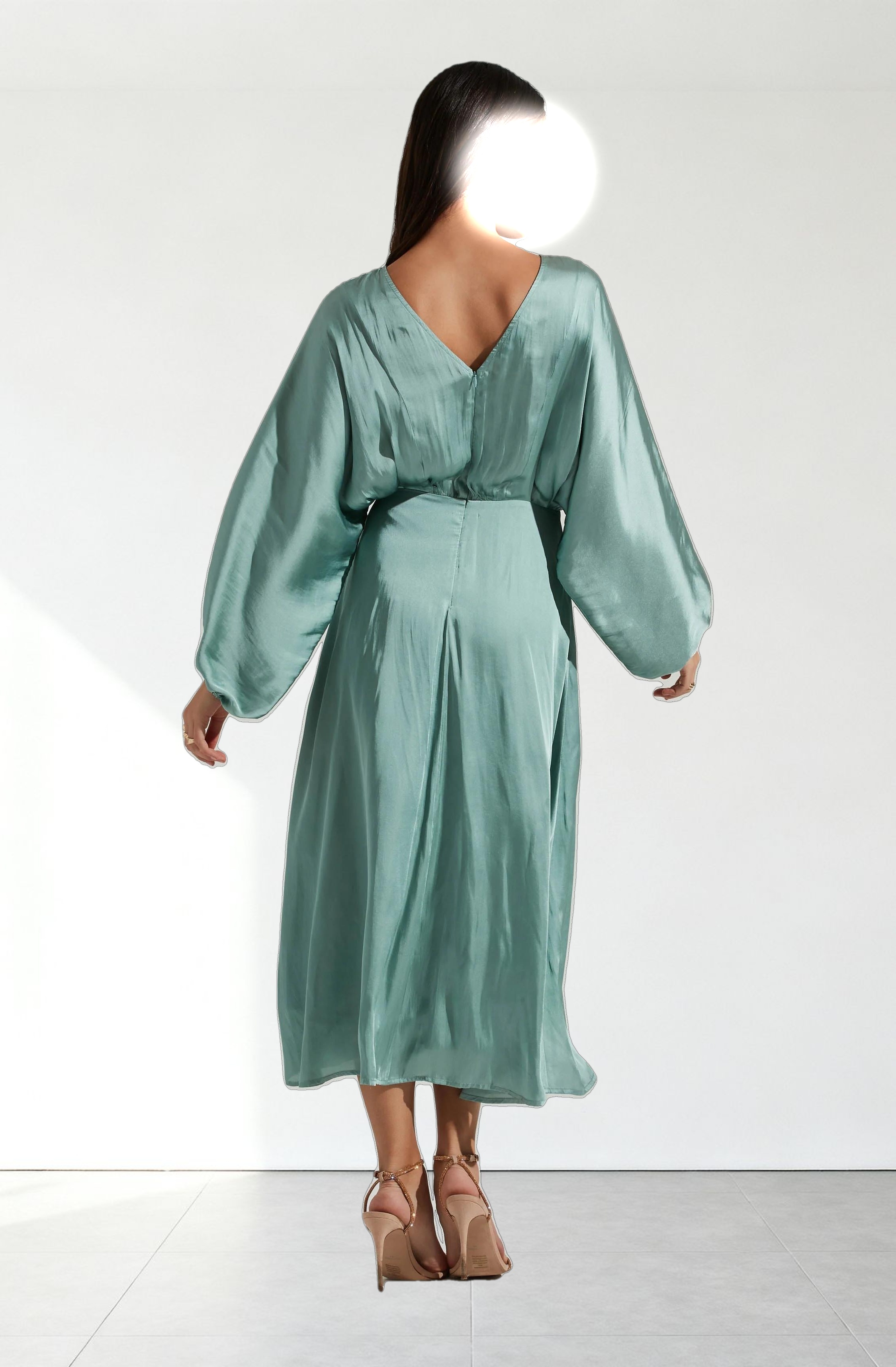 Marin Dolman Sleeve Midi Dress