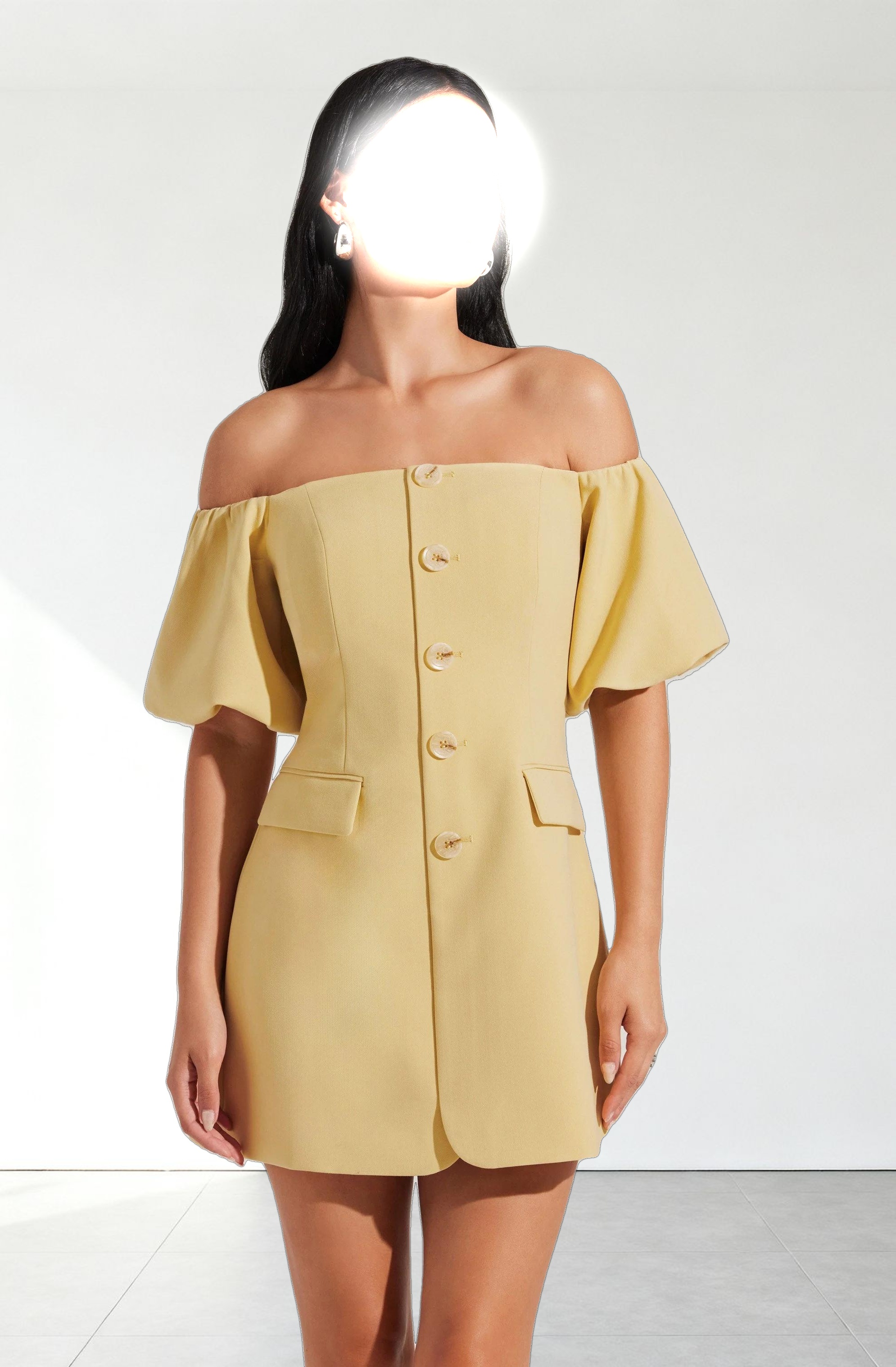 Biviana Off Shoulder Mini Dress