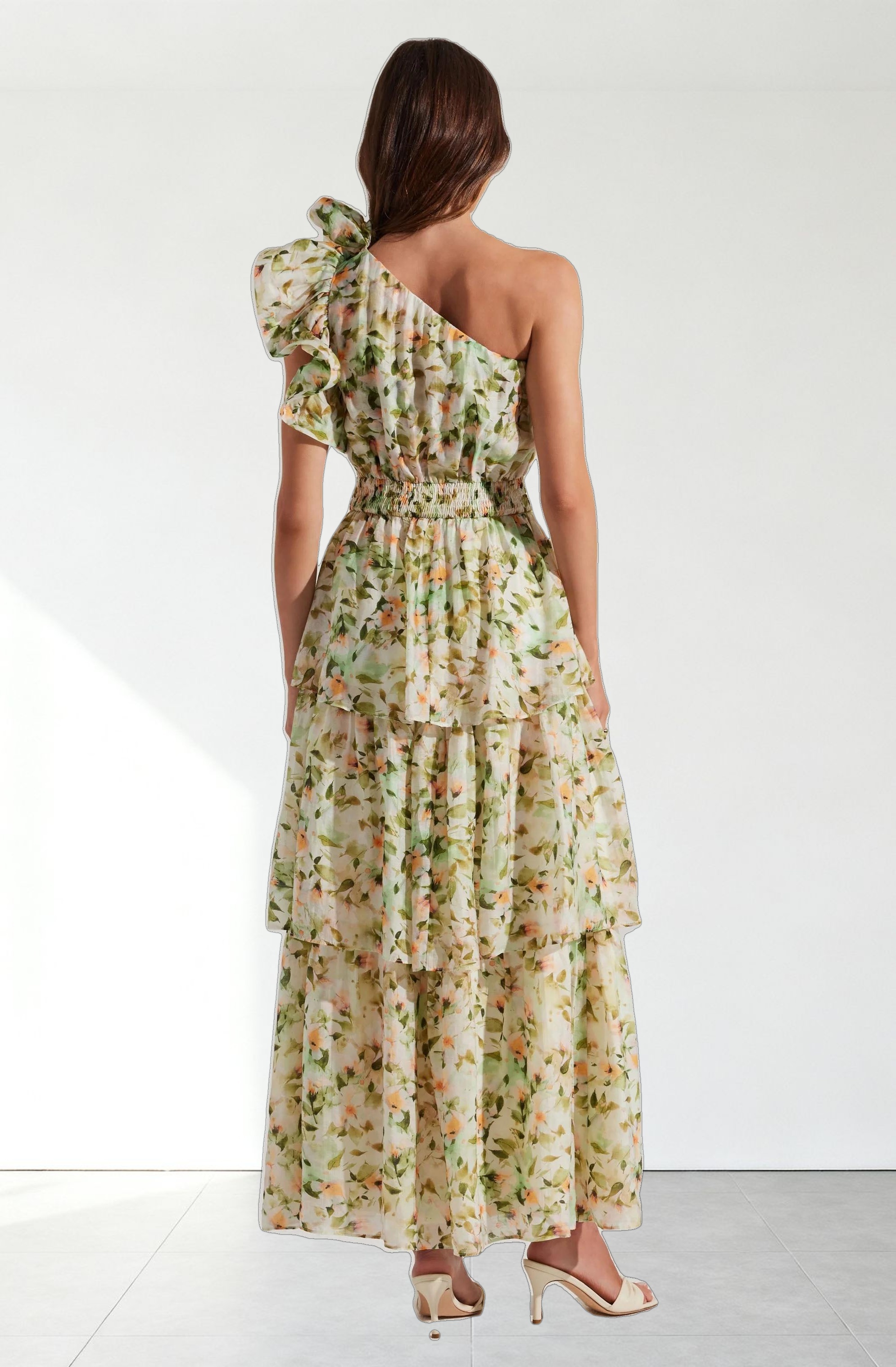 Imelda One Shoulder Maxi Dress