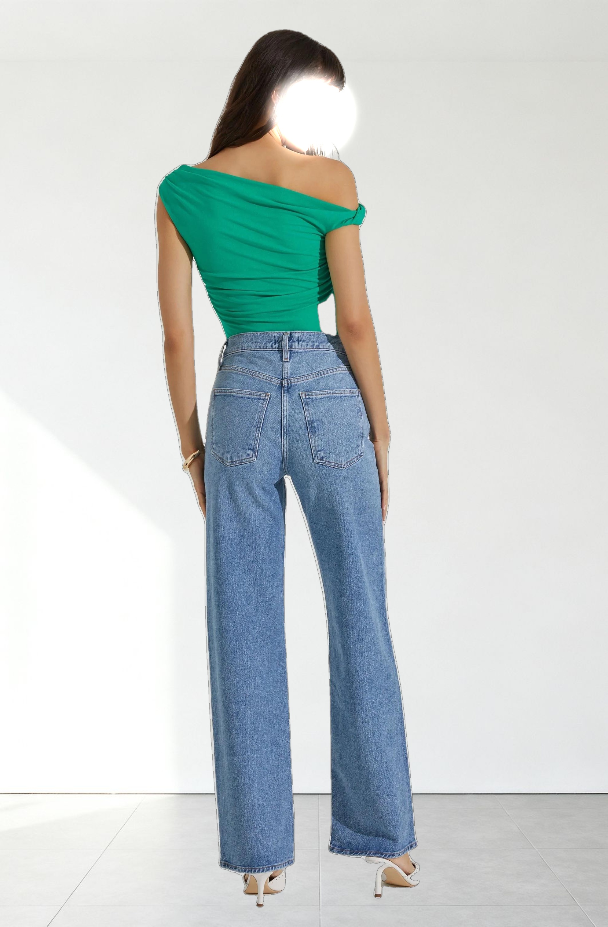 Fiora Asymmetrical Bodysuit