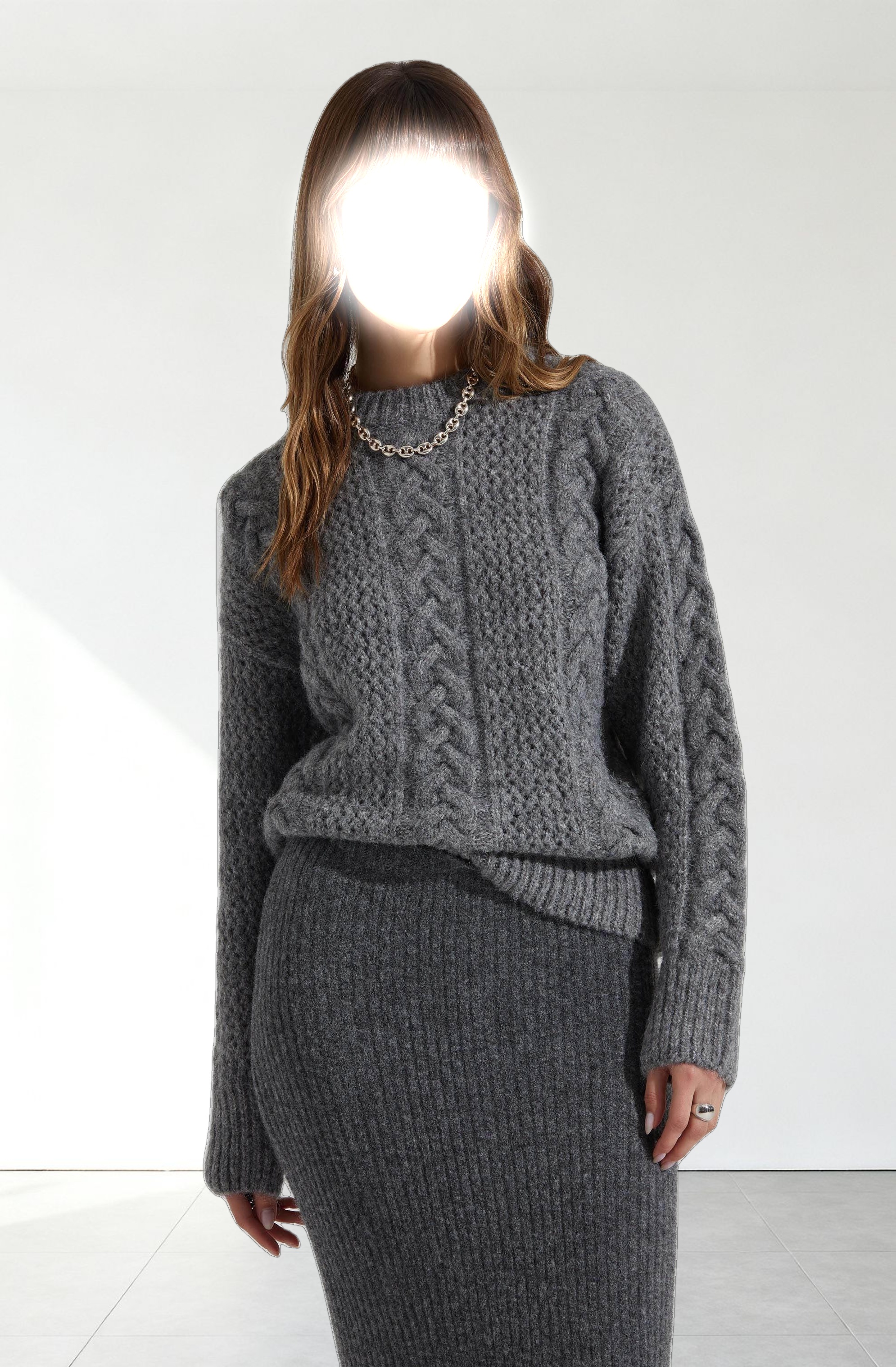 Lisbeth Cable Knit Sweater