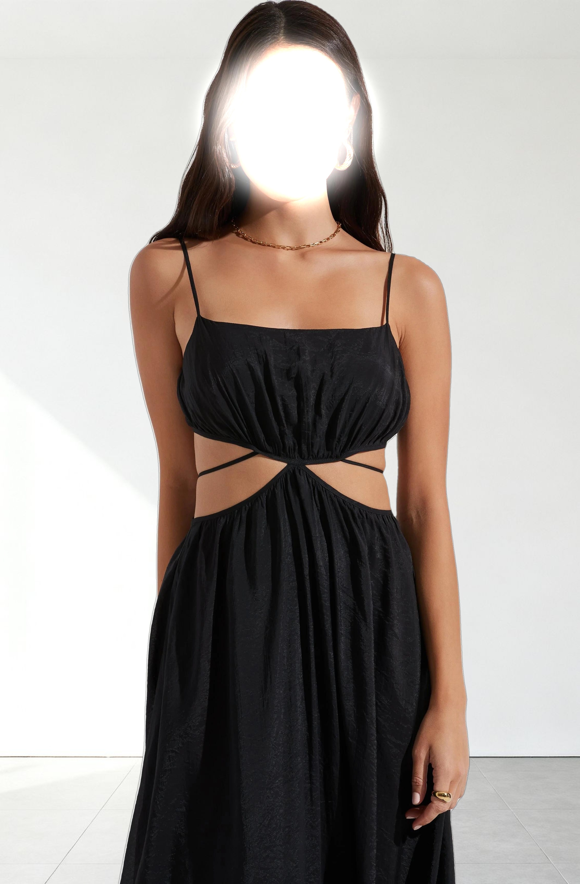 Sanger Cutout Midi Dress