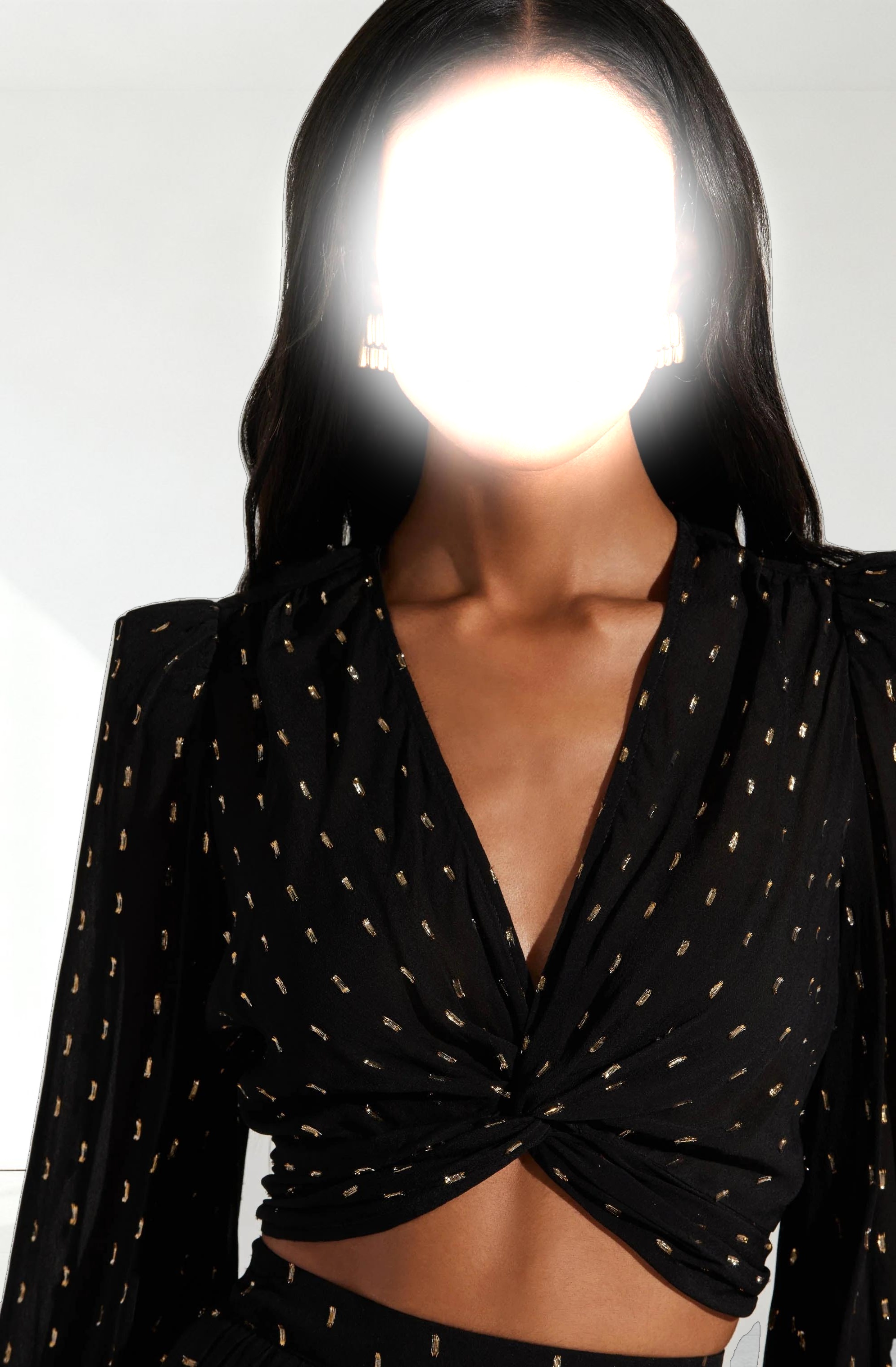 Nix Twist Front Crop Top