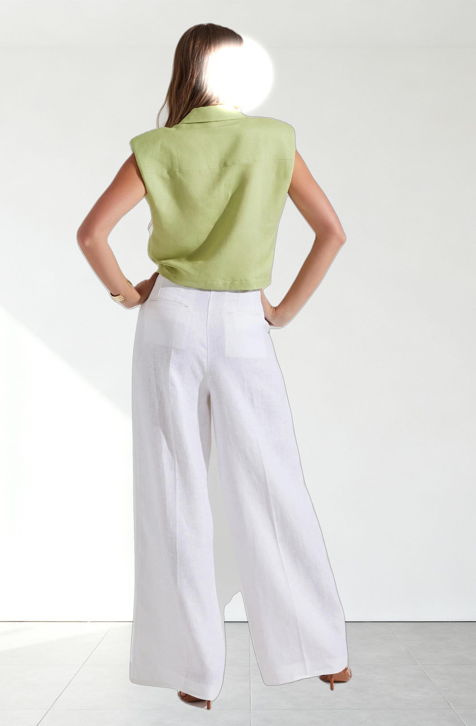 Milani Wide Leg Trouser Pants
