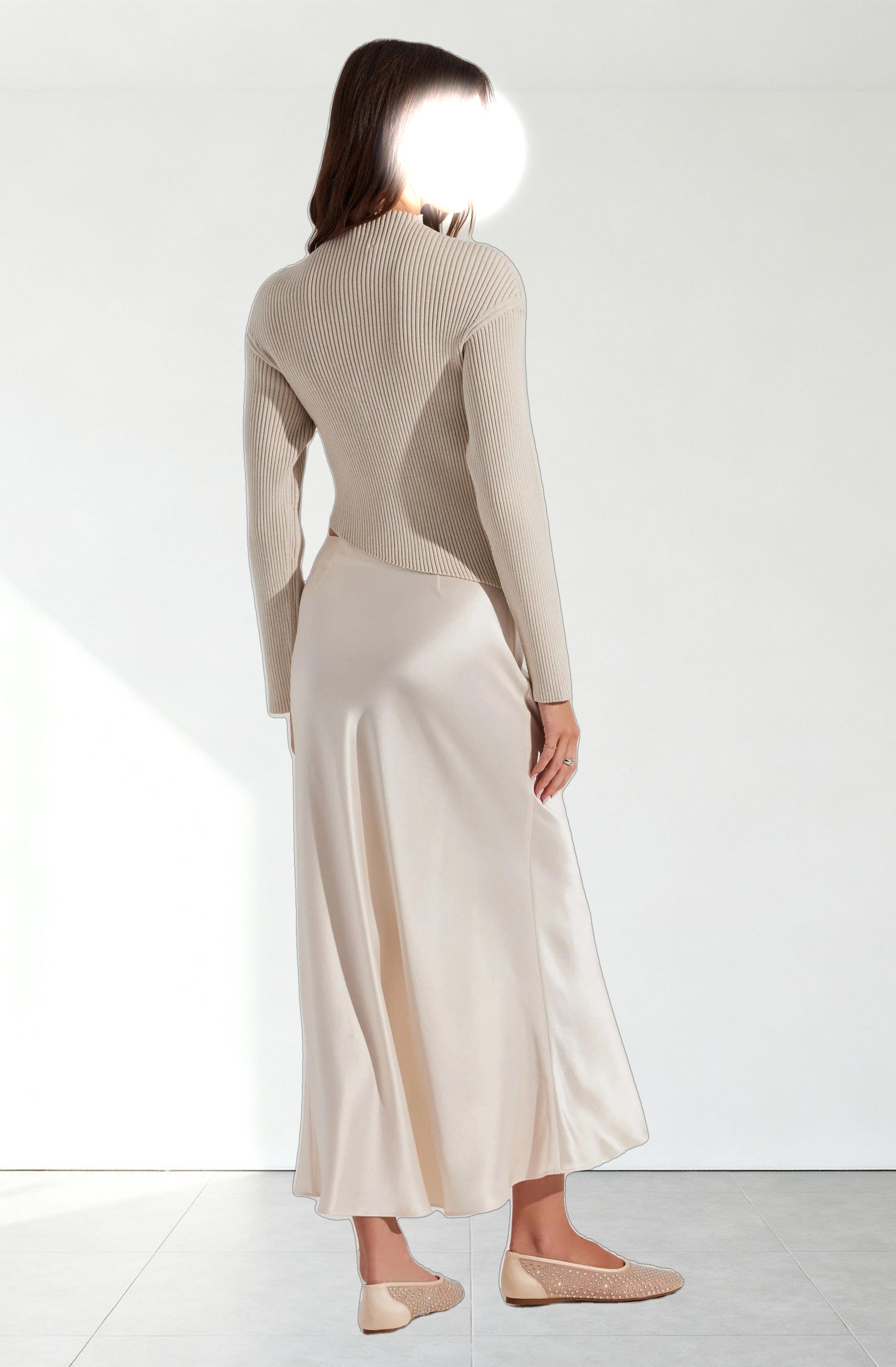 Essary Ribbed Knit Sweater