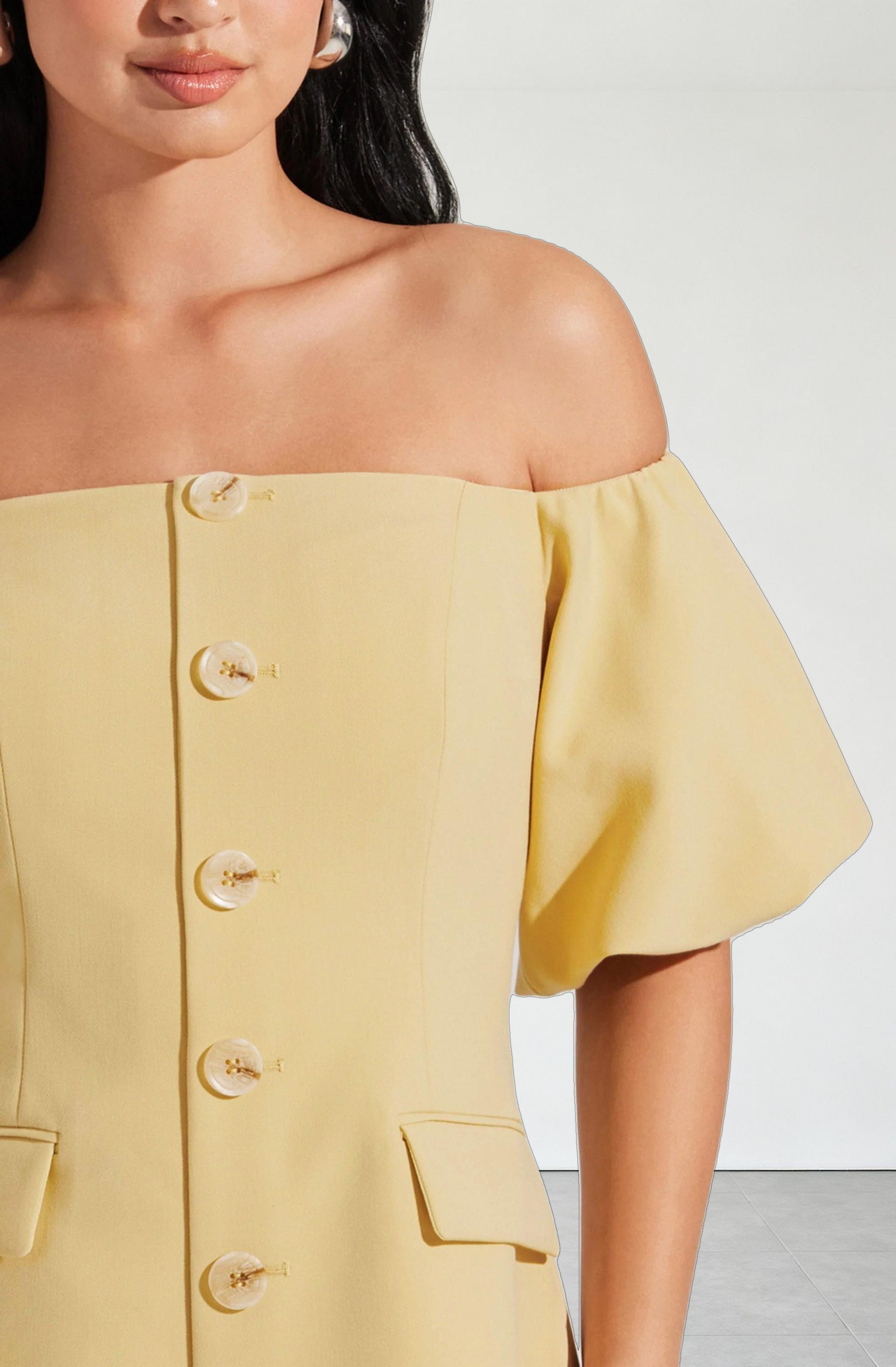 Biviana Off Shoulder Mini Dress