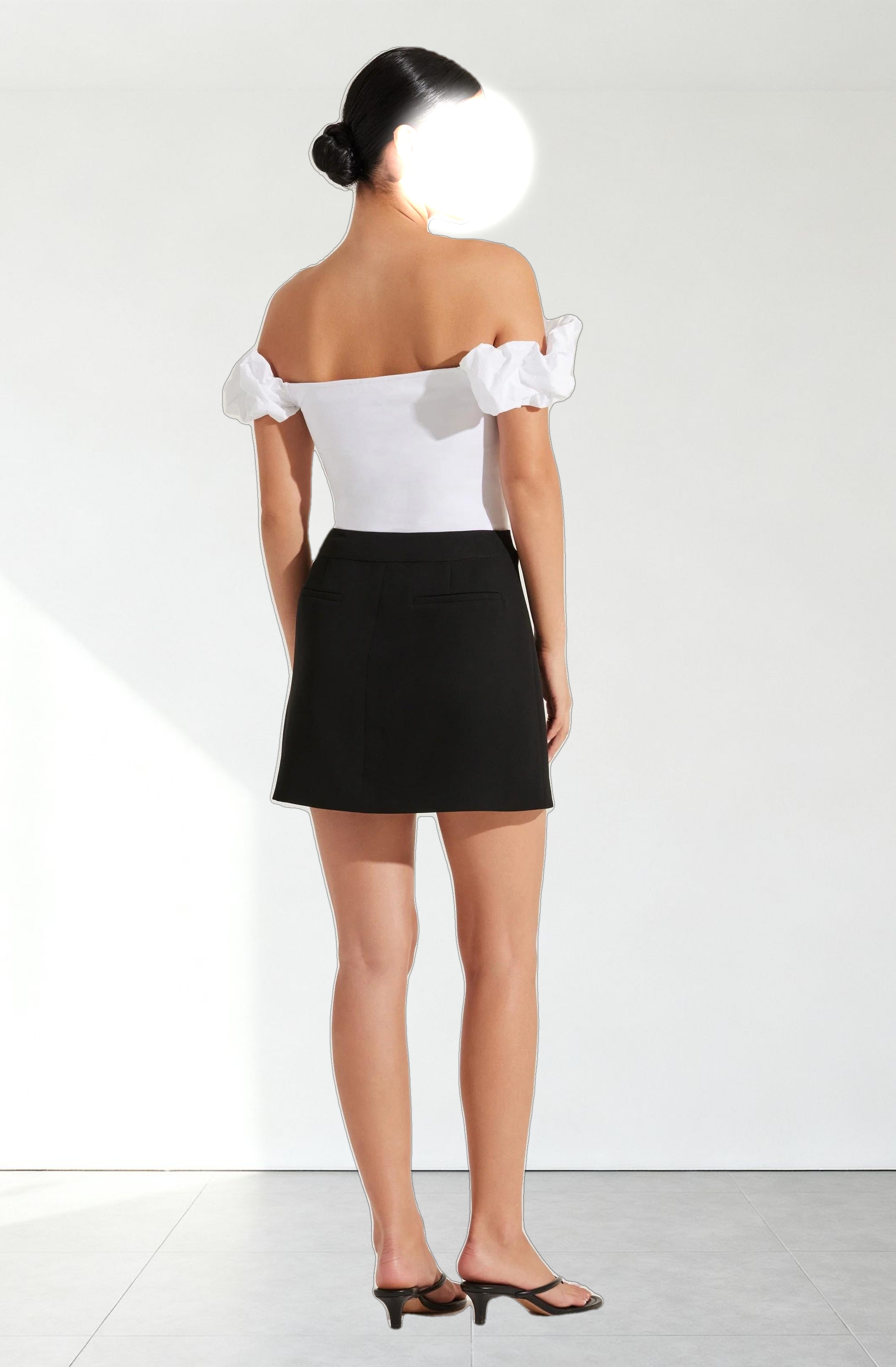 Bella Tailored Mini Skirt