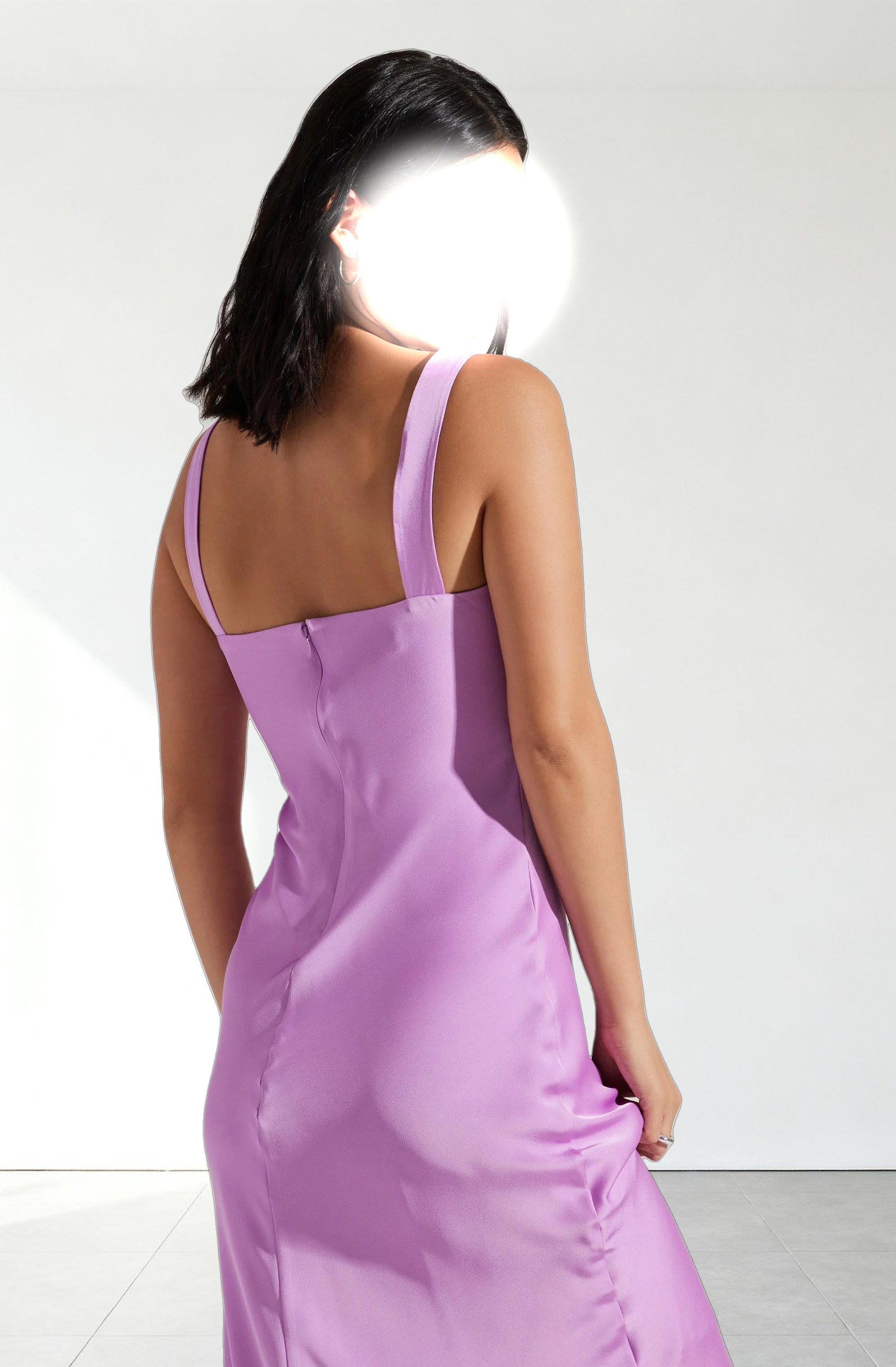 Stacie Satin Maxi Dress