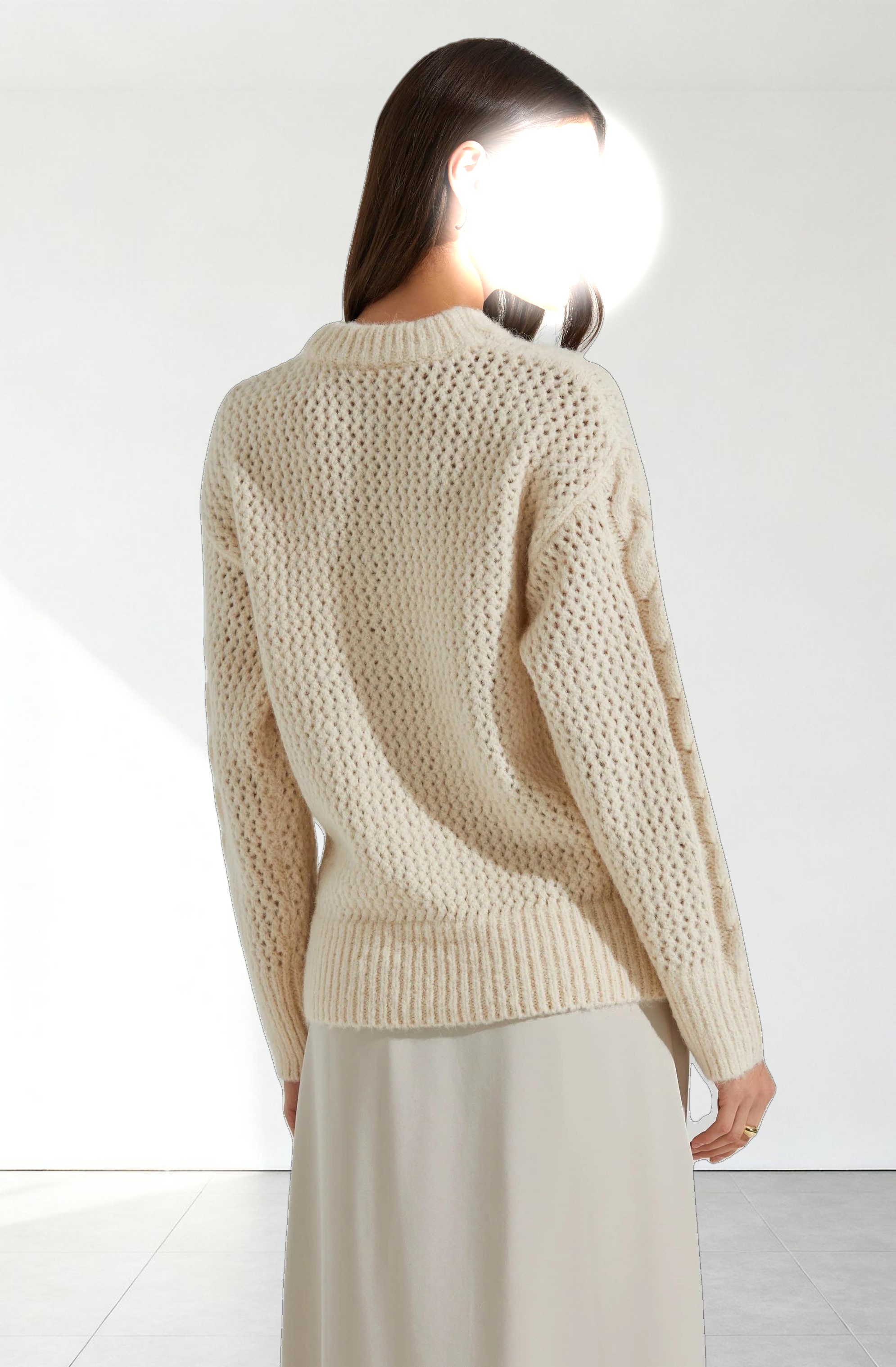 Lisbeth Cable Knit Sweater
