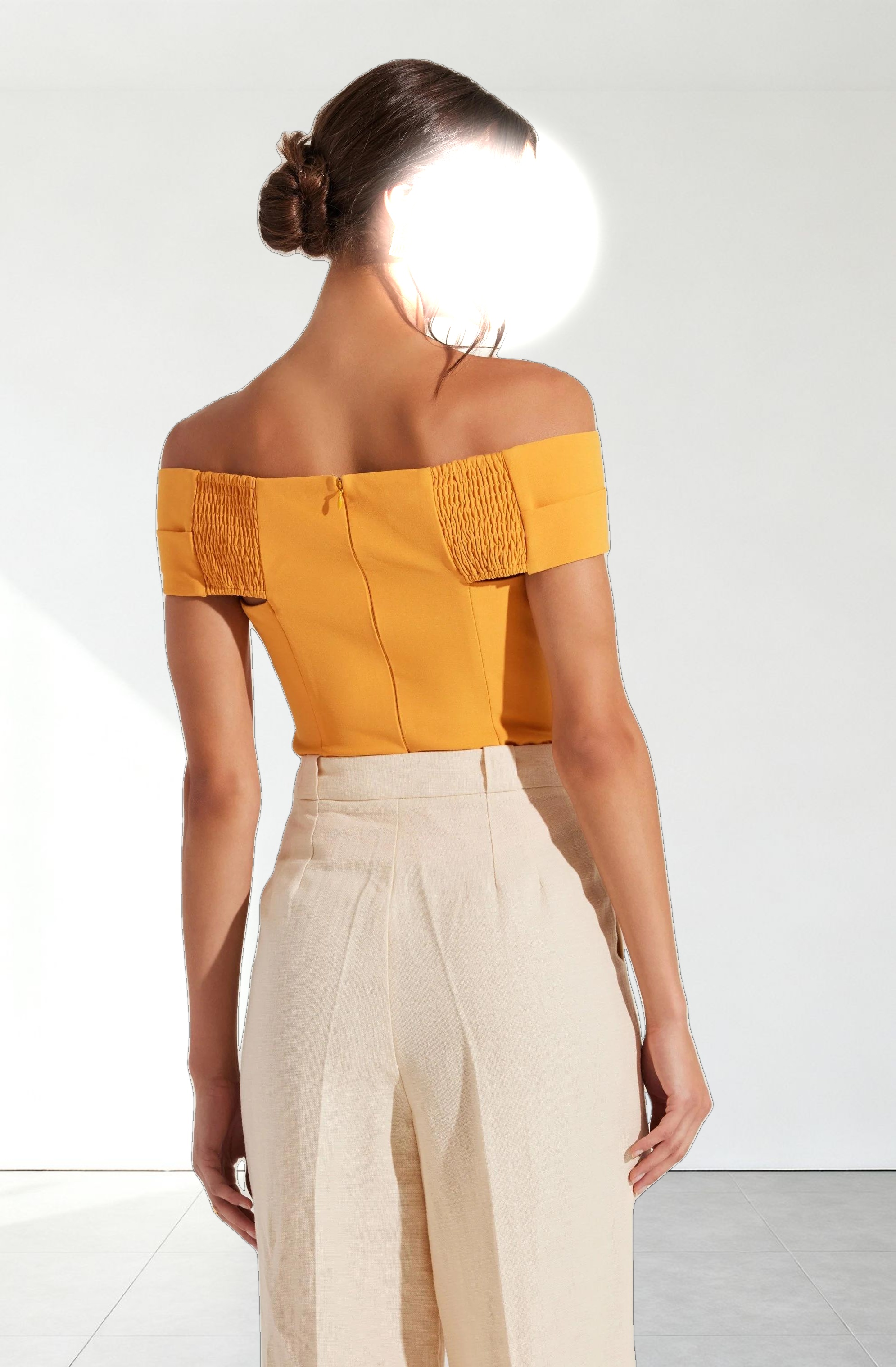 Catherine Twist Off Shoulder Top