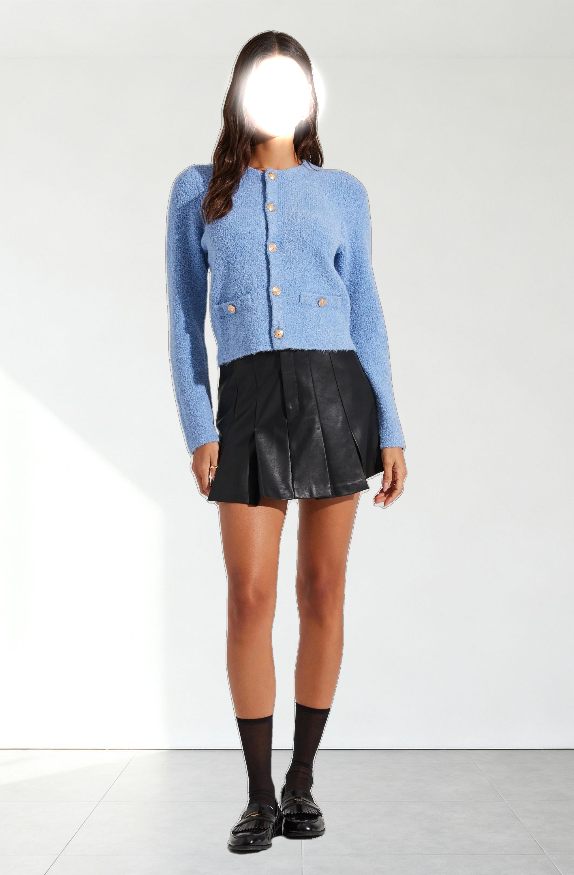 Teddy Cardigan Sweater