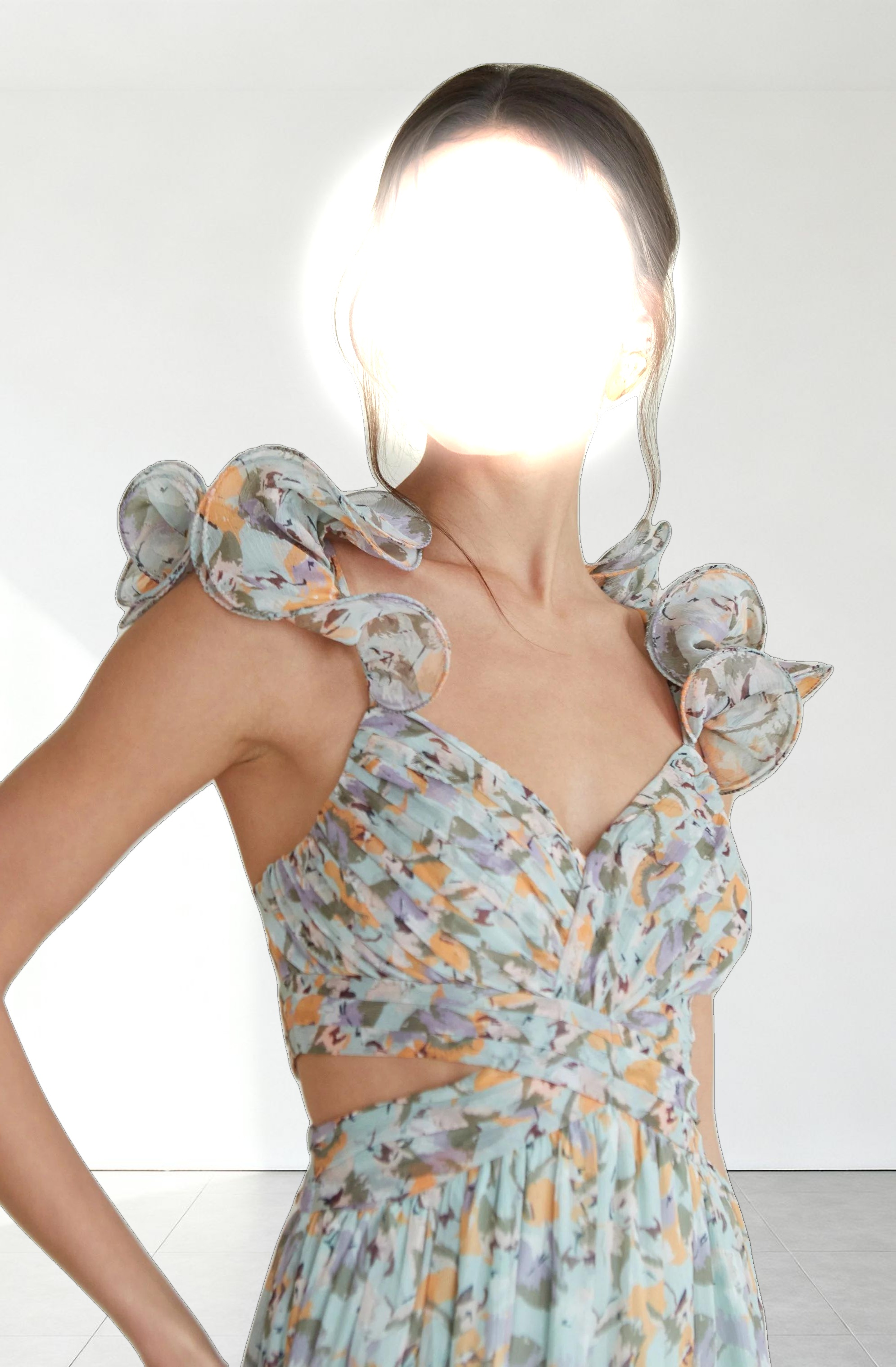 Fritillaria Floral Maxi Dress