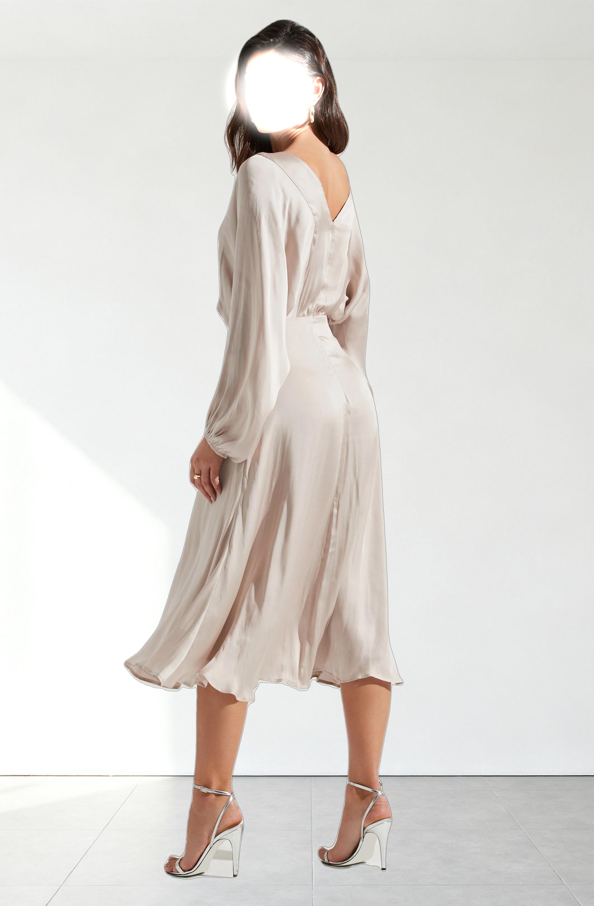 Marin Dolman Sleeve Midi Dress